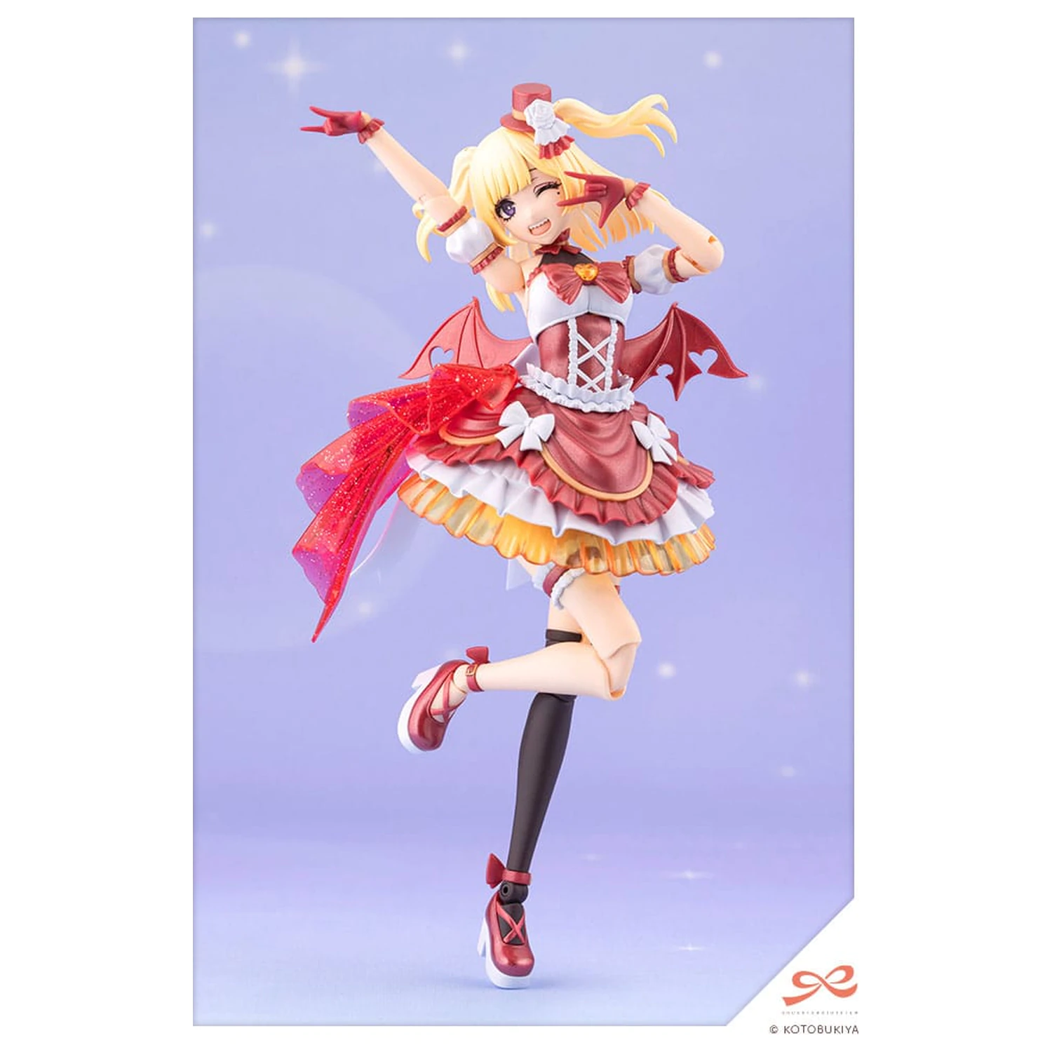 Sousai Shojo Teien Plastic Model Kit 1/10 Yue Kisaragi Diva Costume Dreaming Style Strawberry Moon 16 cm poza produsului