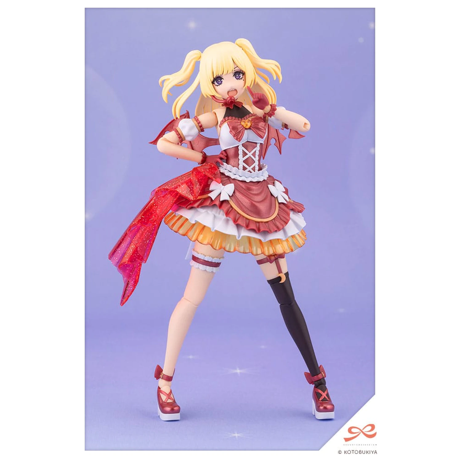 Sousai Shojo Teien Plastic Model Kit 1/10 Yue Kisaragi Diva Costume Dreaming Style Strawberry Moon 16 cm poza produsului