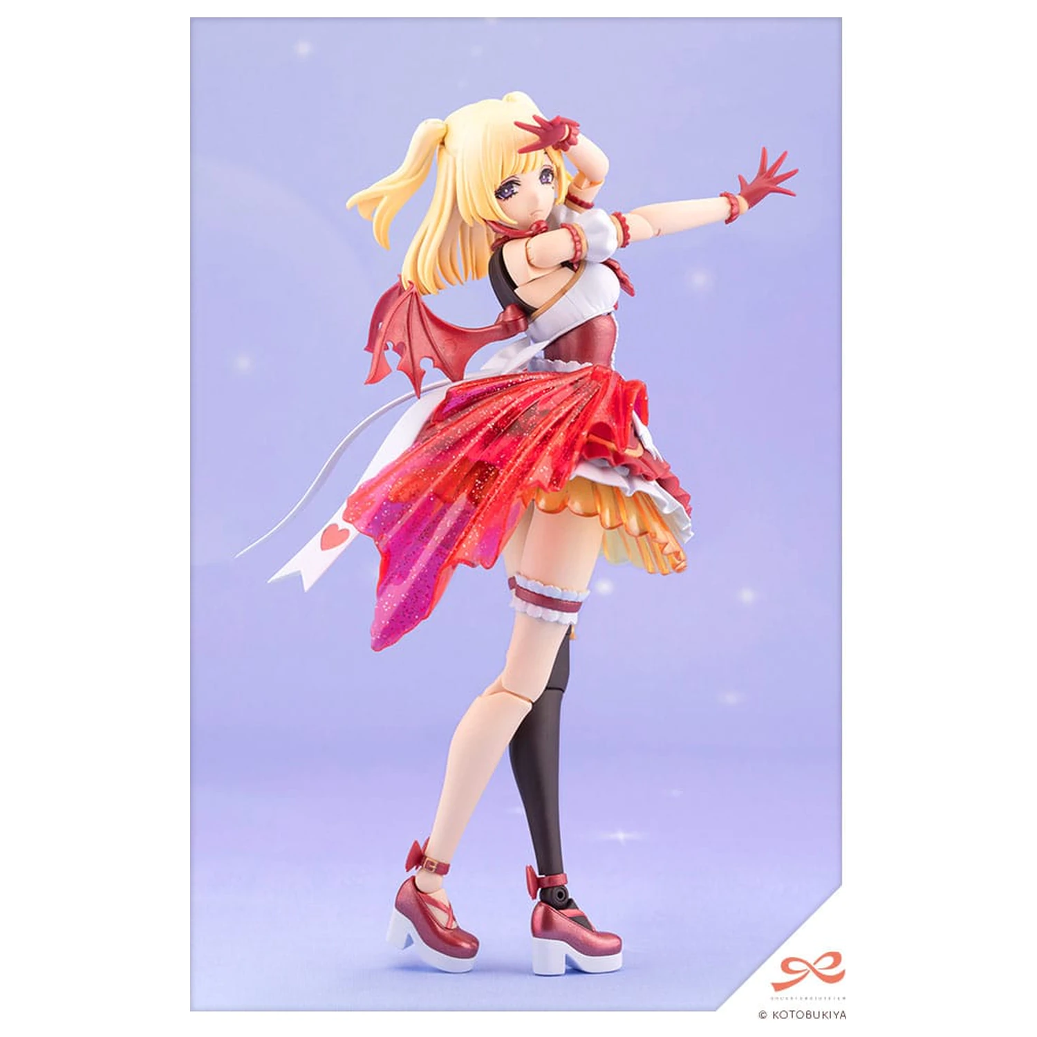 Sousai Shojo Teien Plastic Model Kit 1/10 Yue Kisaragi Diva Costume Dreaming Style Strawberry Moon 16 cm poza produsului
