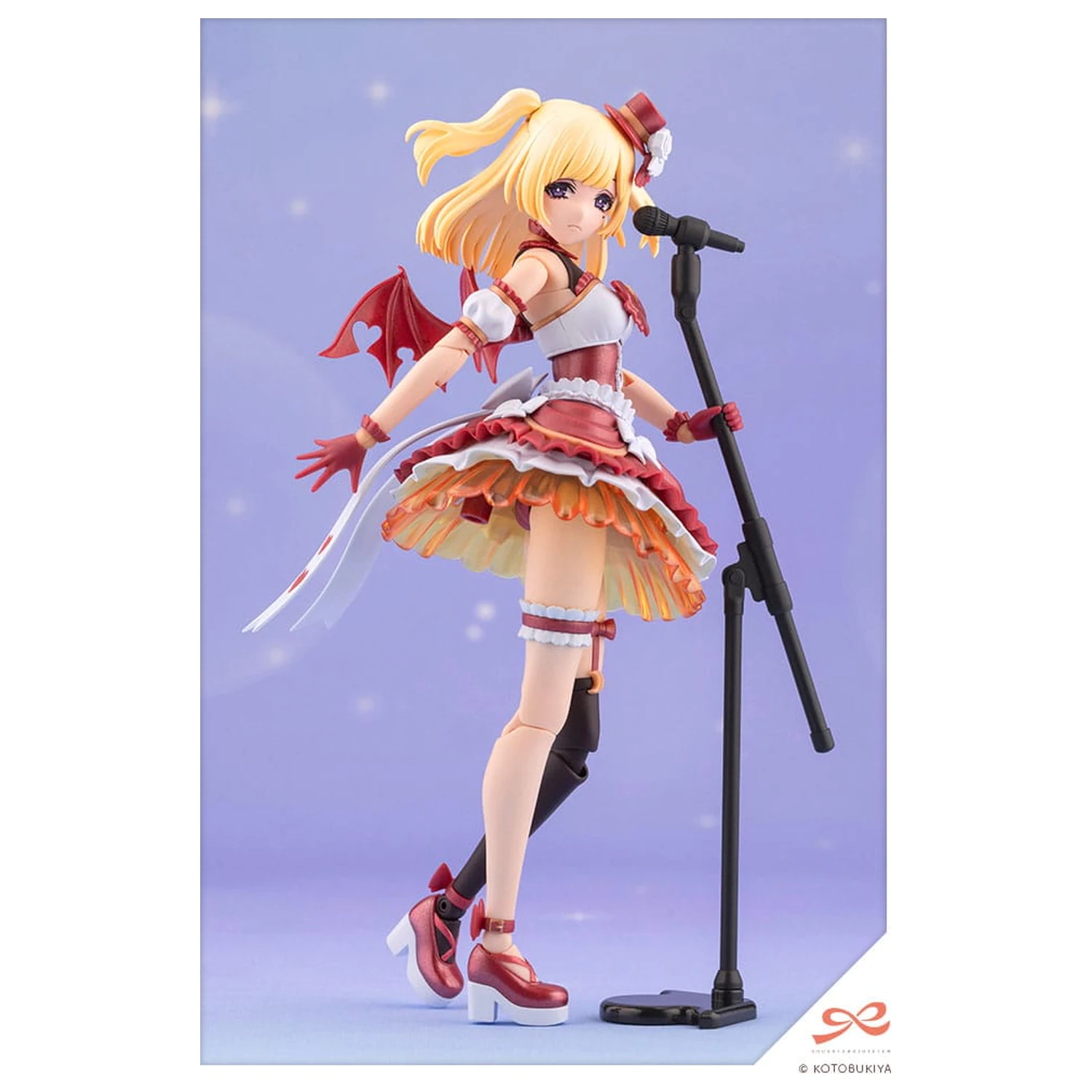 Sousai Shojo Teien Plastic Model Kit 1/10 Yue Kisaragi Diva Costume Dreaming Style Strawberry Moon 16 cm poza produsului