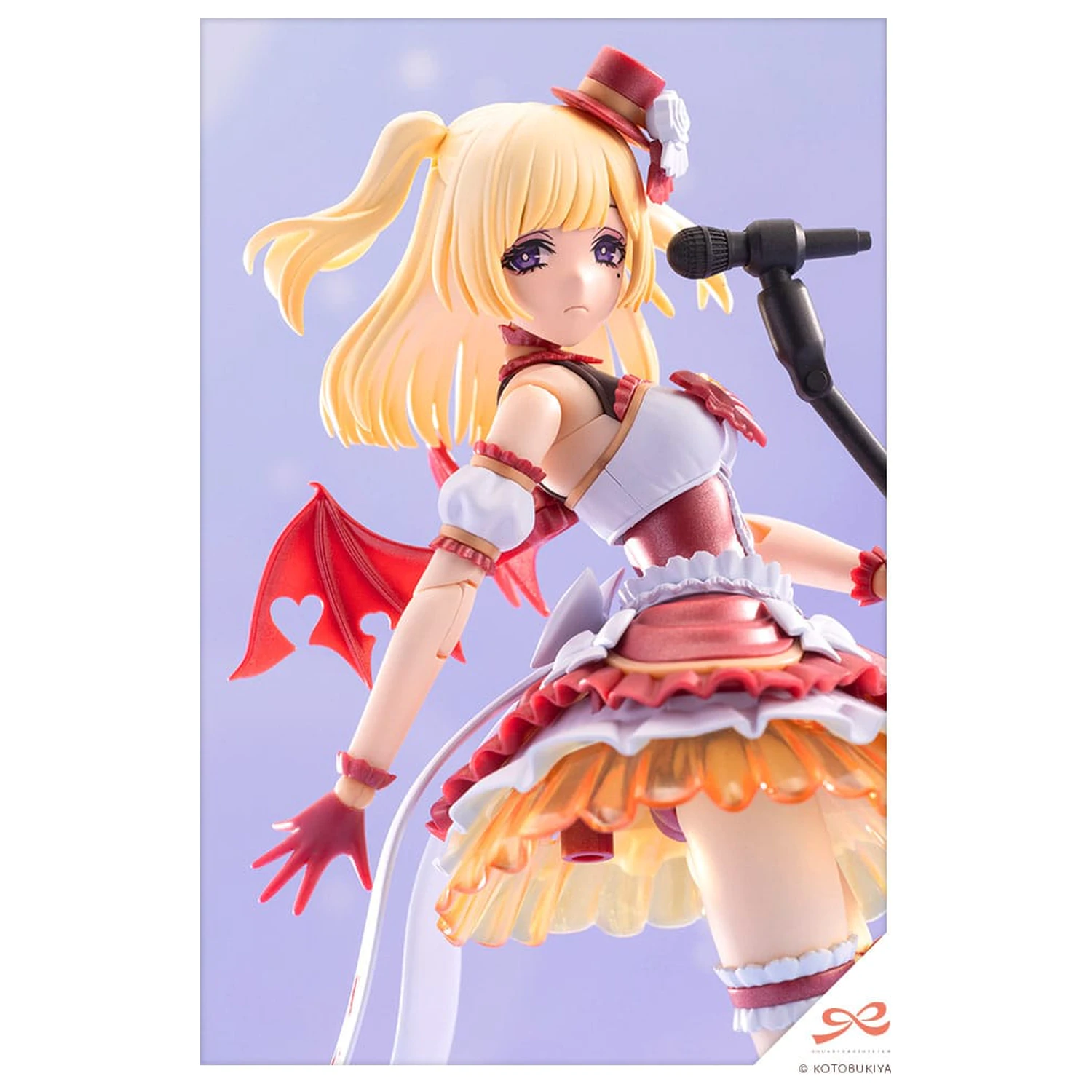 Sousai Shojo Teien Plastic Model Kit 1/10 Yue Kisaragi Diva Costume Dreaming Style Strawberry Moon 16 cm poza produsului