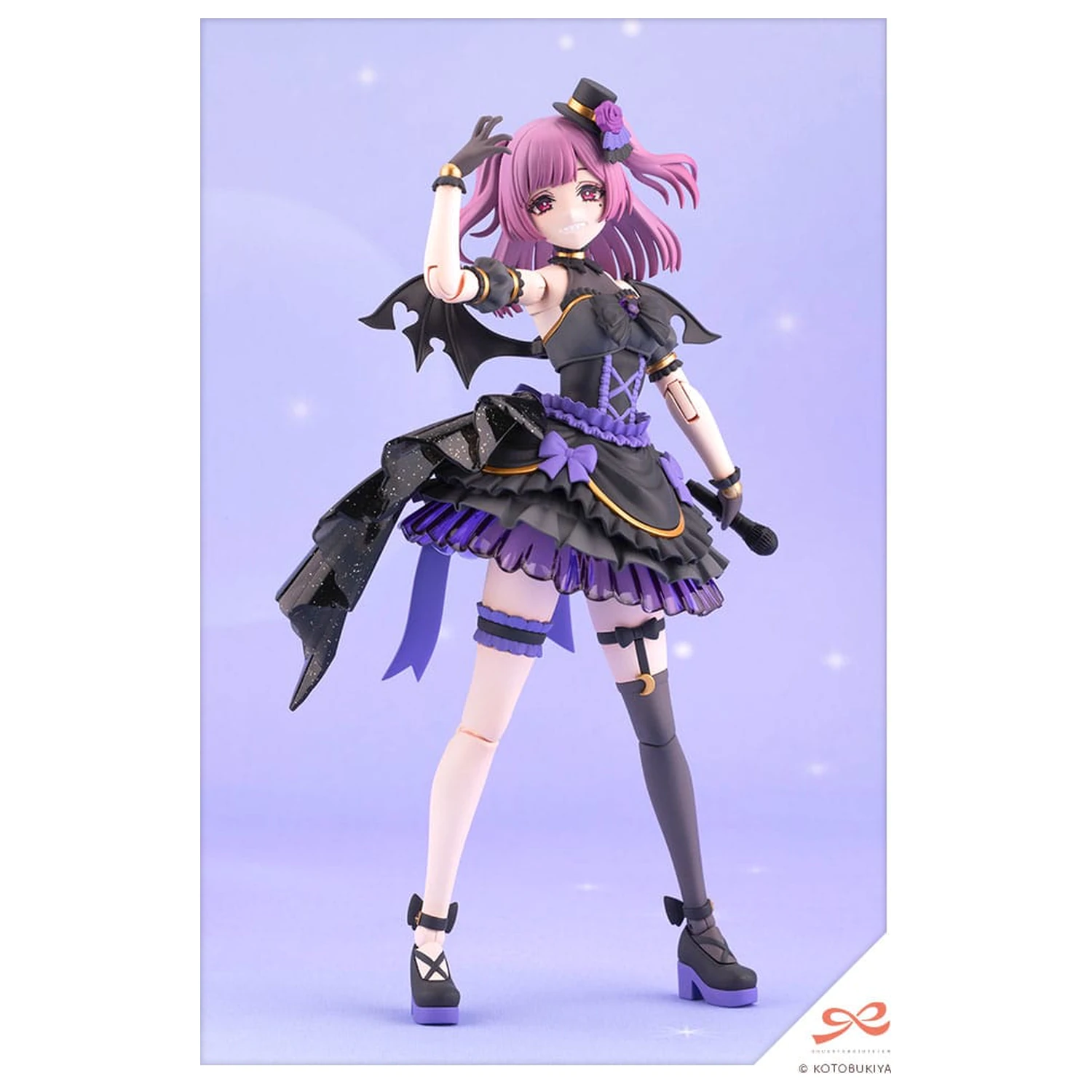 Sousai Shojo Teien Kit model din plastic 1/10 Yue Kisaragi Diva Costume 16 cm poza produsului