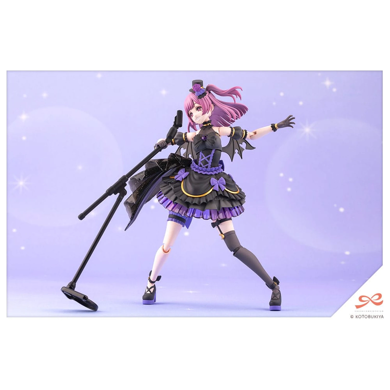 Sousai Shojo Teien Kit model din plastic 1/10 Yue Kisaragi Diva Costume 16 cm poza produsului