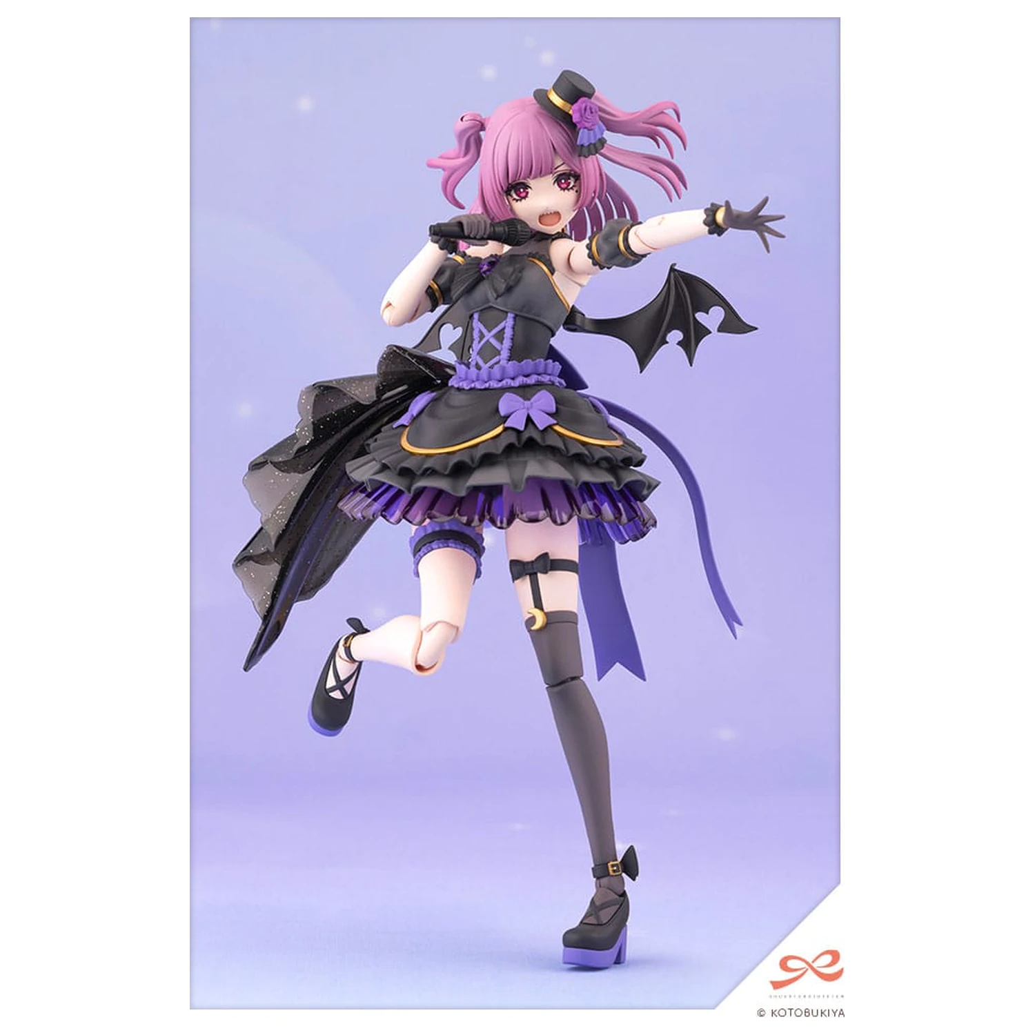 Sousai Shojo Teien Kit model din plastic 1/10 Yue Kisaragi Diva Costume 16 cm poza produsului