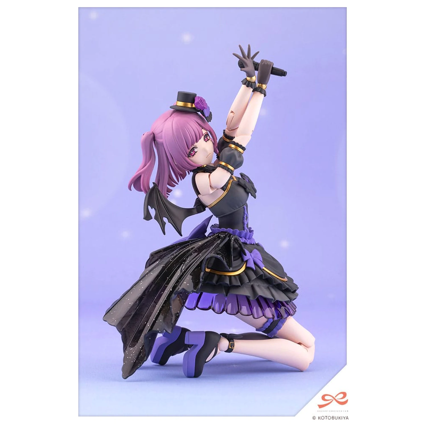 Sousai Shojo Teien Kit model din plastic 1/10 Yue Kisaragi Diva Costume 16 cm poza produsului