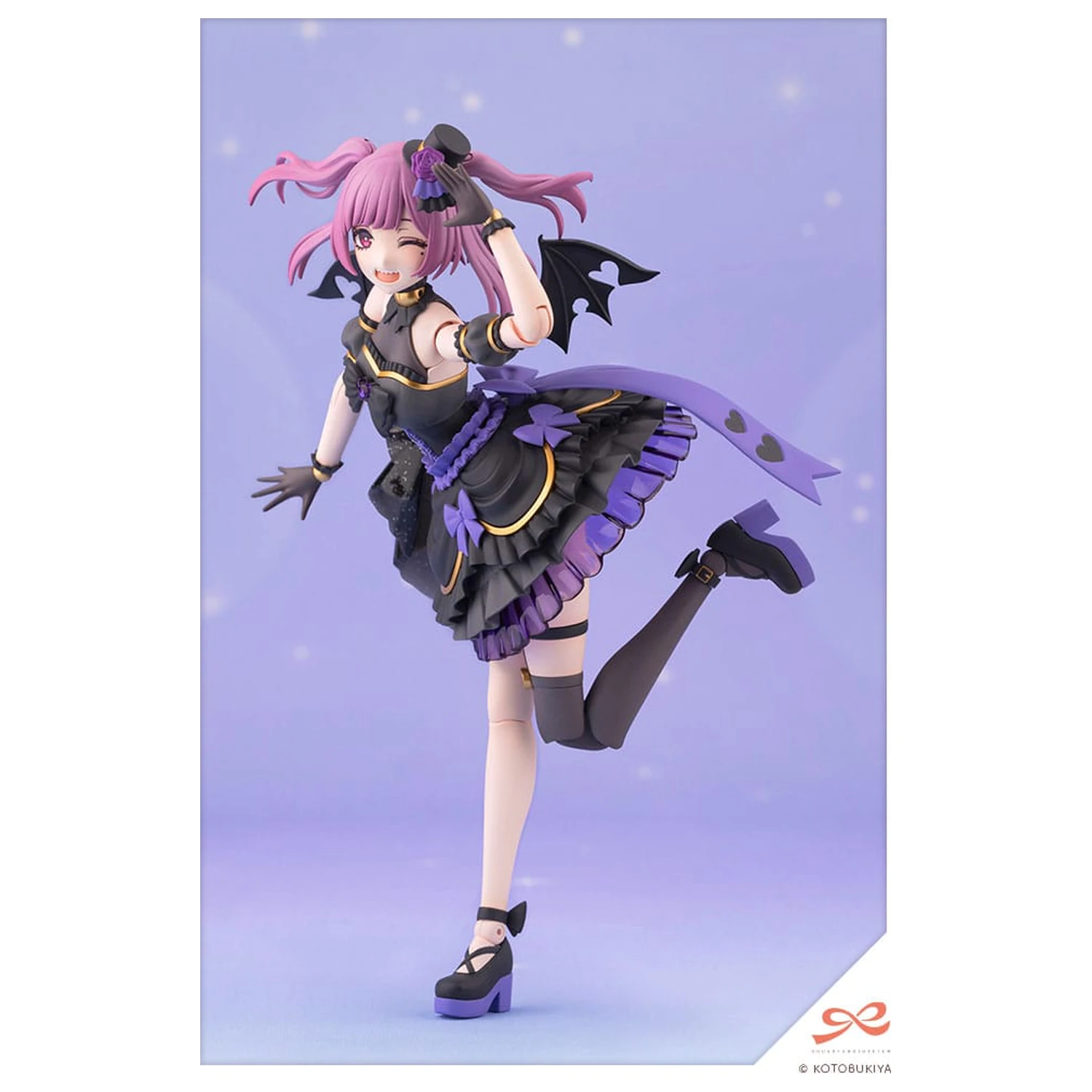 Sousai Shojo Teien Kit model din plastic 1/10 Yue Kisaragi Diva Costume 16 cm poza produsului