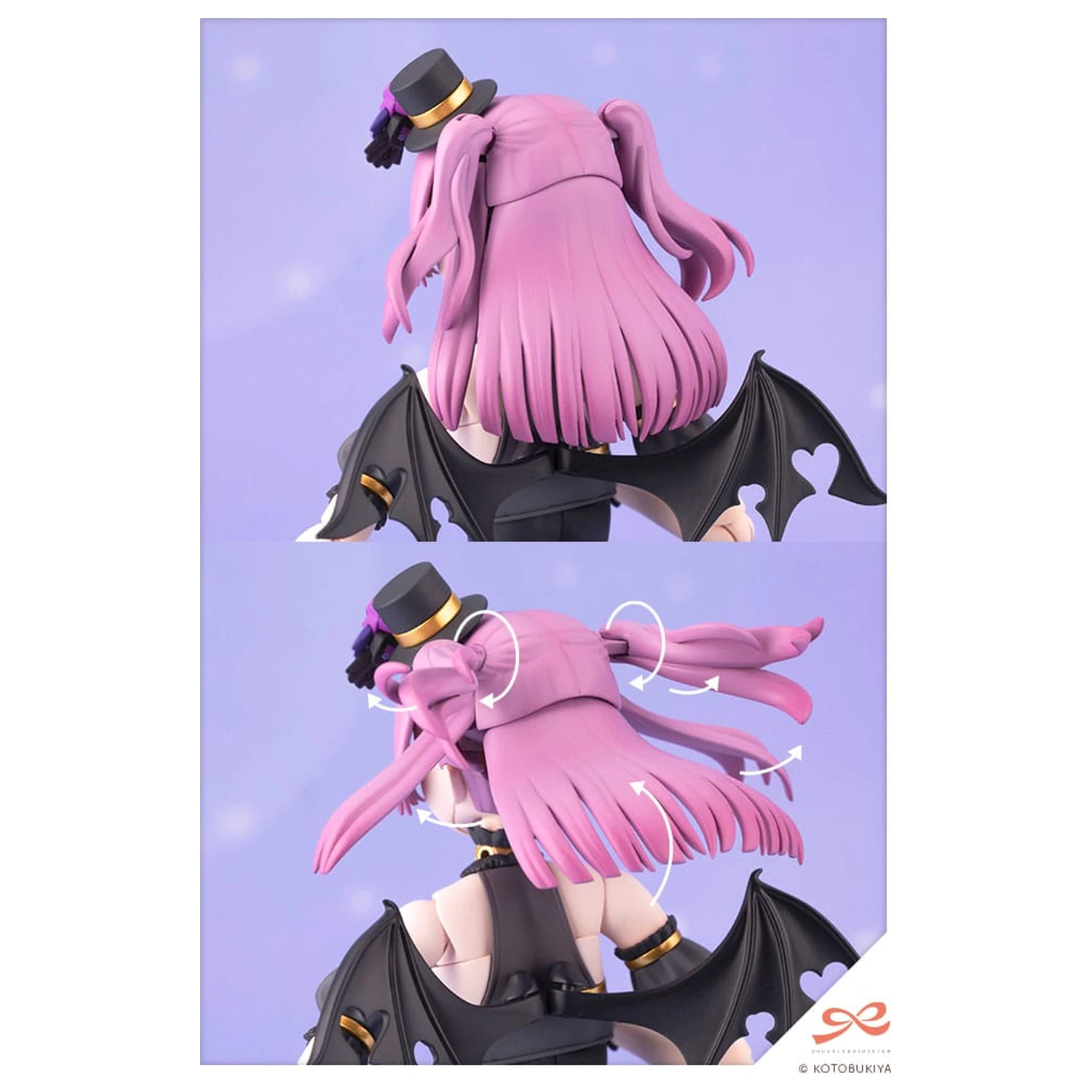 Sousai Shojo Teien Kit model din plastic 1/10 Yue Kisaragi Diva Costume 16 cm poza produsului