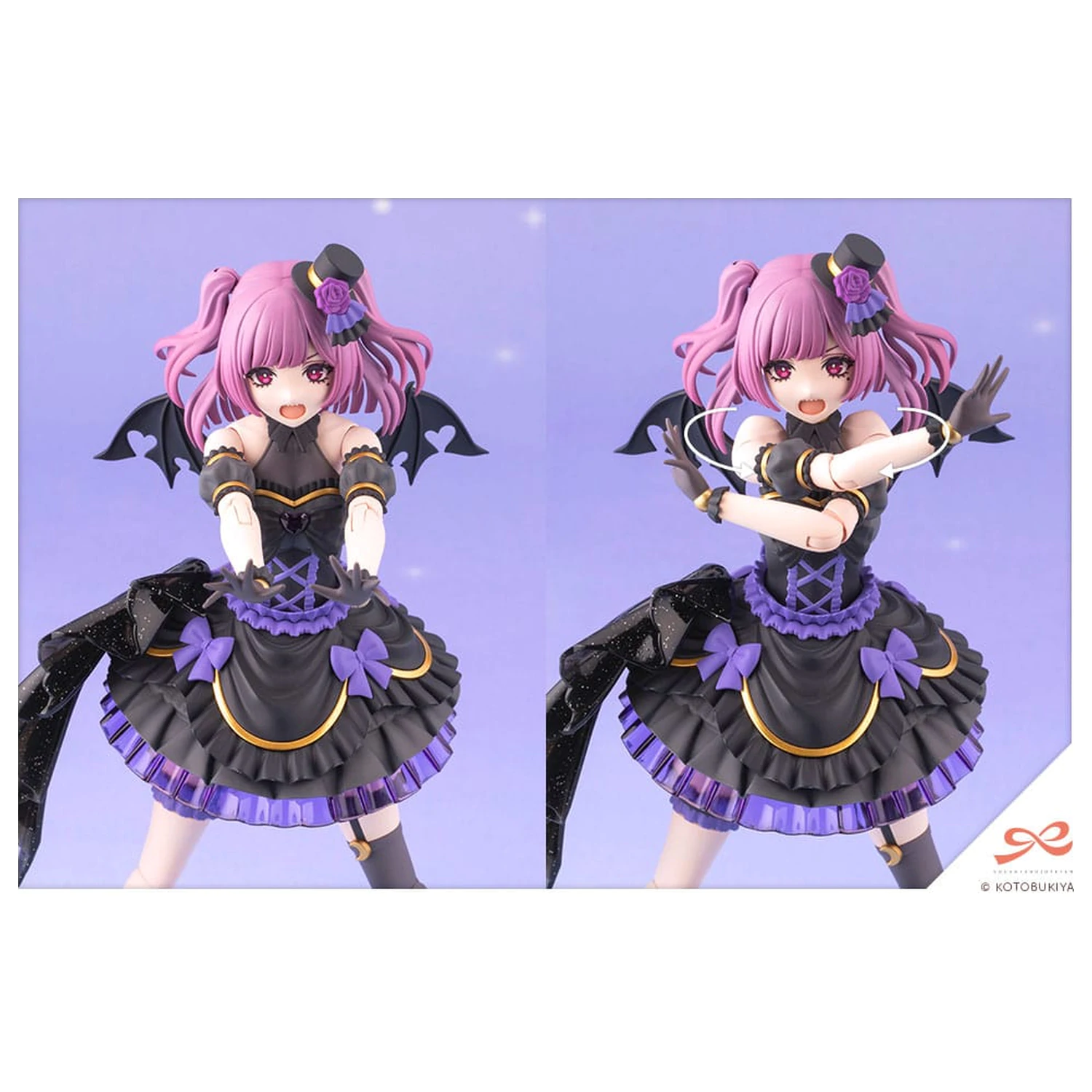Sousai Shojo Teien Kit model din plastic 1/10 Yue Kisaragi Diva Costume 16 cm poza produsului