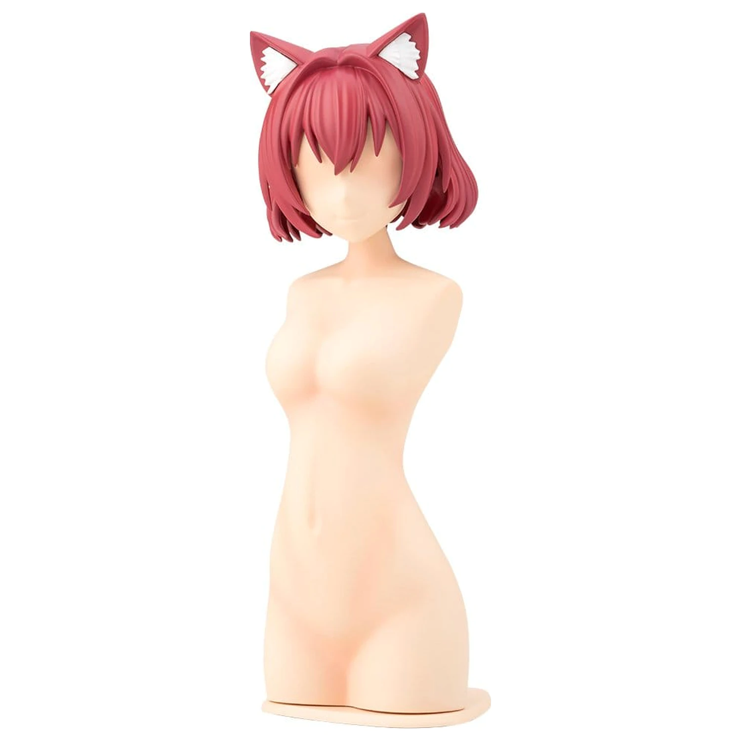 Sousai Shojo Teien Model Kit Accessory Set Arranged Wigs Animal Ears Bob Cat 9 cm poza produsului