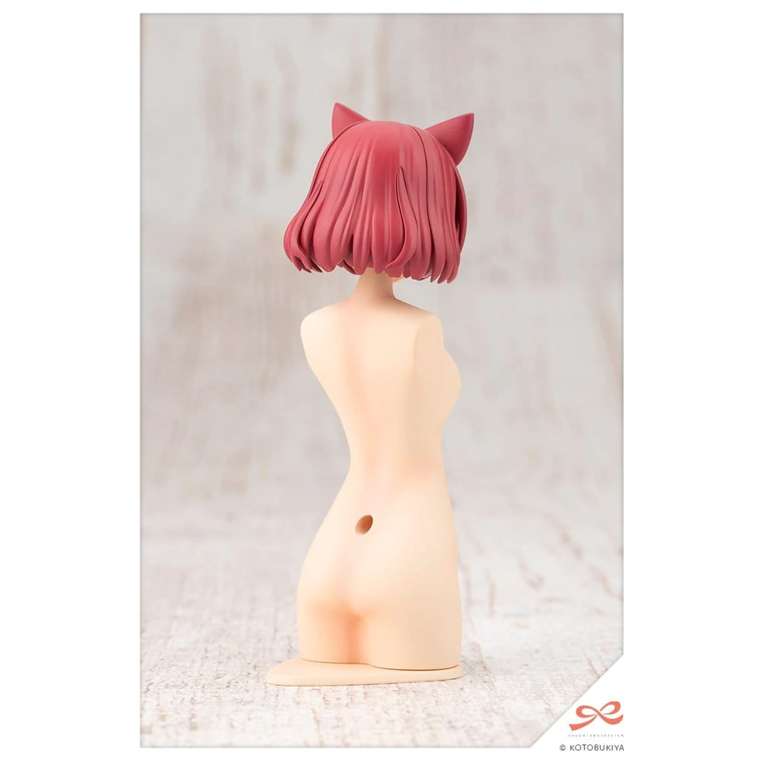 Sousai Shojo Teien Model Kit Accessory Set Arranged Wigs Animal Ears Bob Cat 9 cm poza produsului