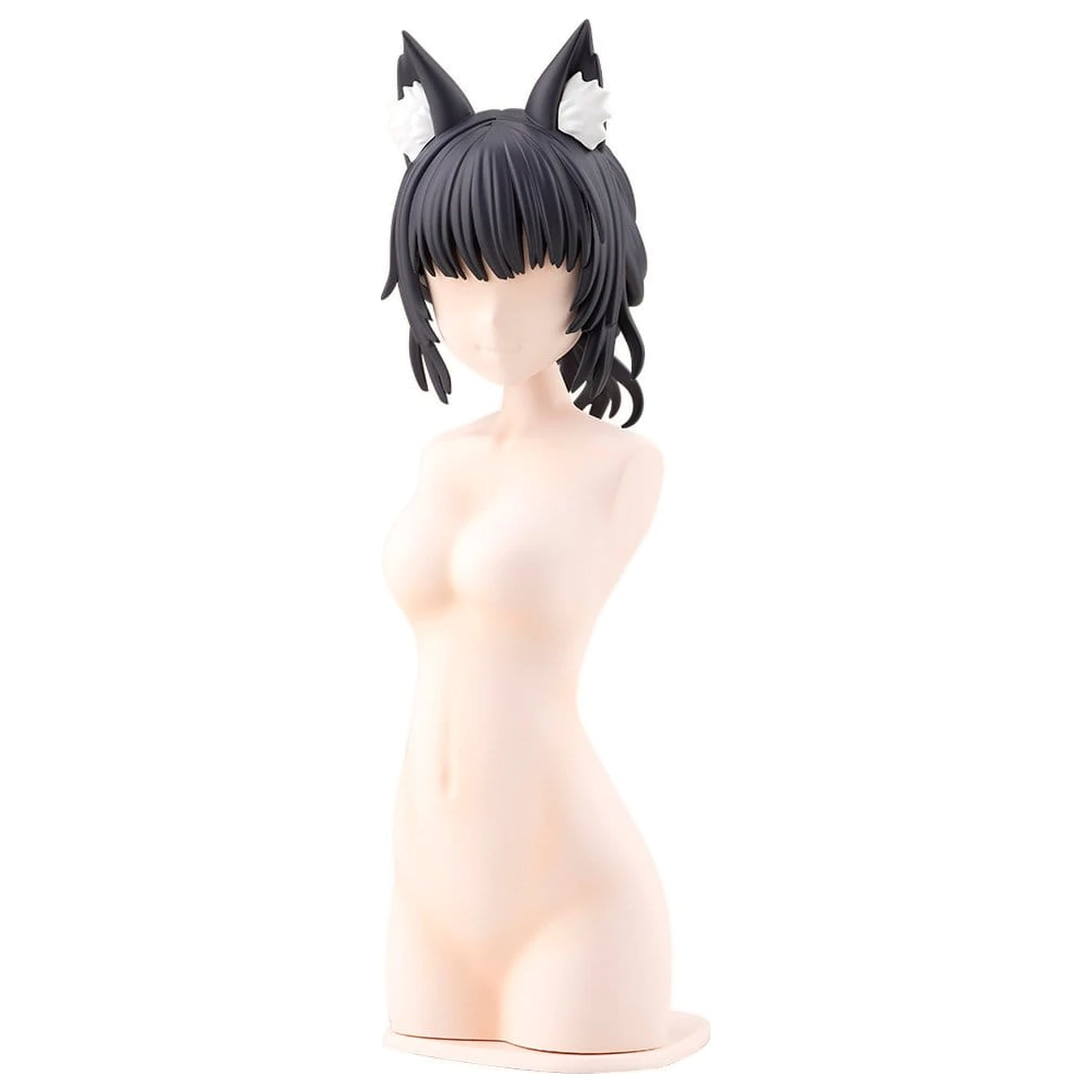 Sousai Shojo Teien Kit de model Accesorii Set Peruci Aranjate Urechi de Animal Coc Dezordonat Vulpe 9 cm poza produsului