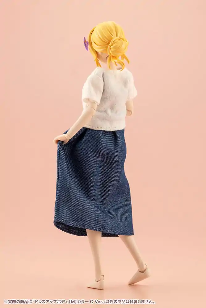 Sousai Shojo Teien Set de accesorii pentru figurine de acțiune Dress Up Body Color C Ver. M poza produsului