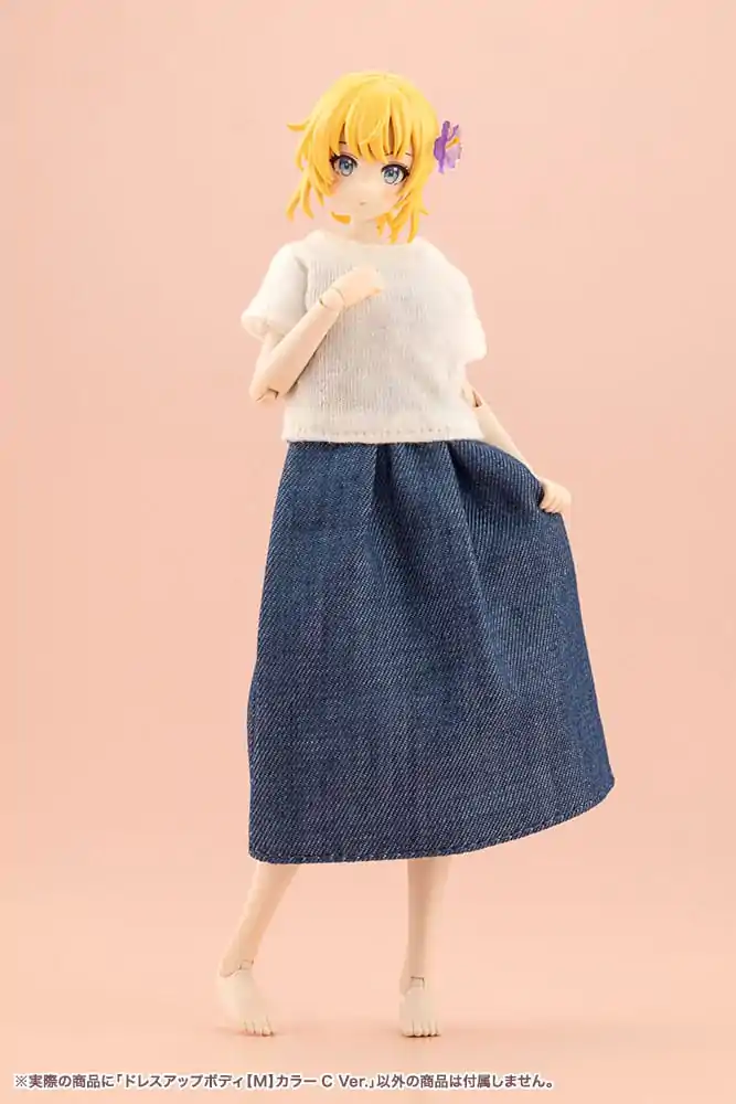 Sousai Shojo Teien Set de accesorii pentru figurine de acțiune Dress Up Body Color C Ver. M poza produsului