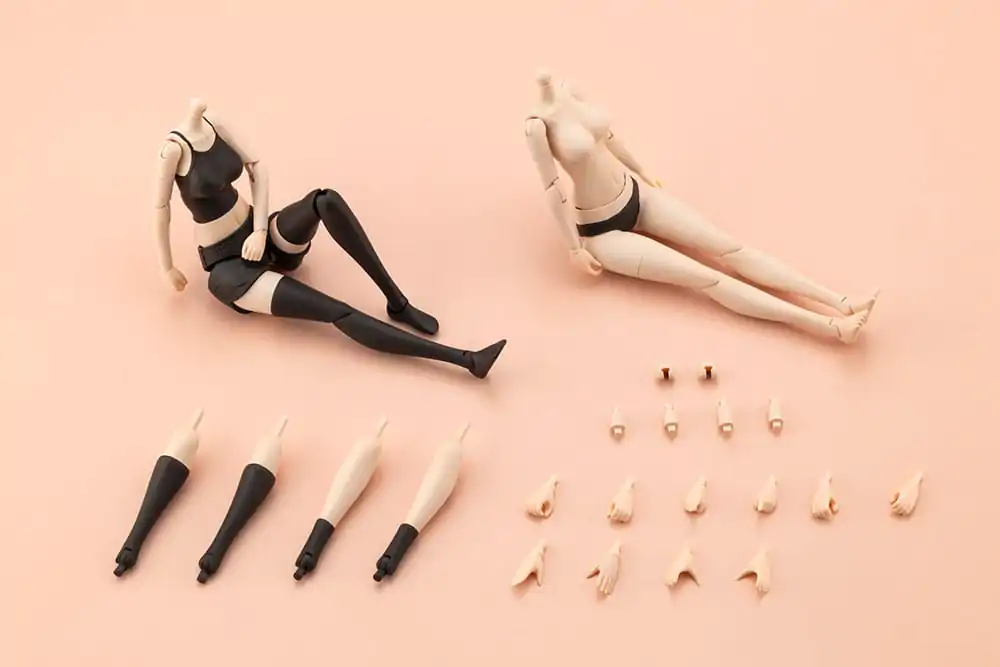 Sousai Shojo Teien Set de accesorii pentru figurine de acțiune Dress Up Body Color C Ver. M poza produsului