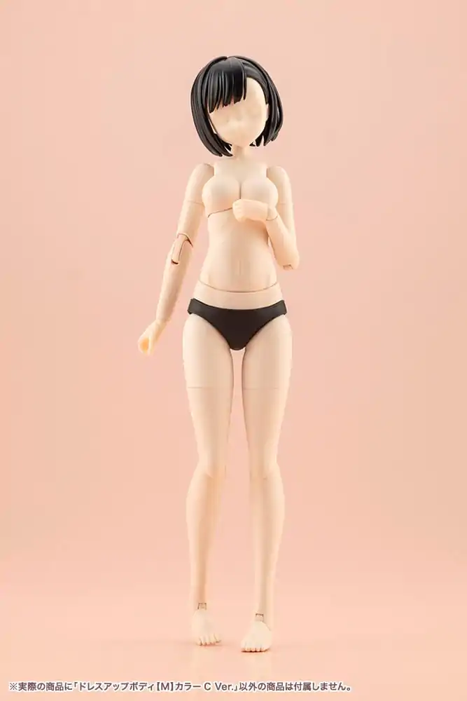 Sousai Shojo Teien Set de accesorii pentru figurine de acțiune Dress Up Body Color C Ver. M poza produsului