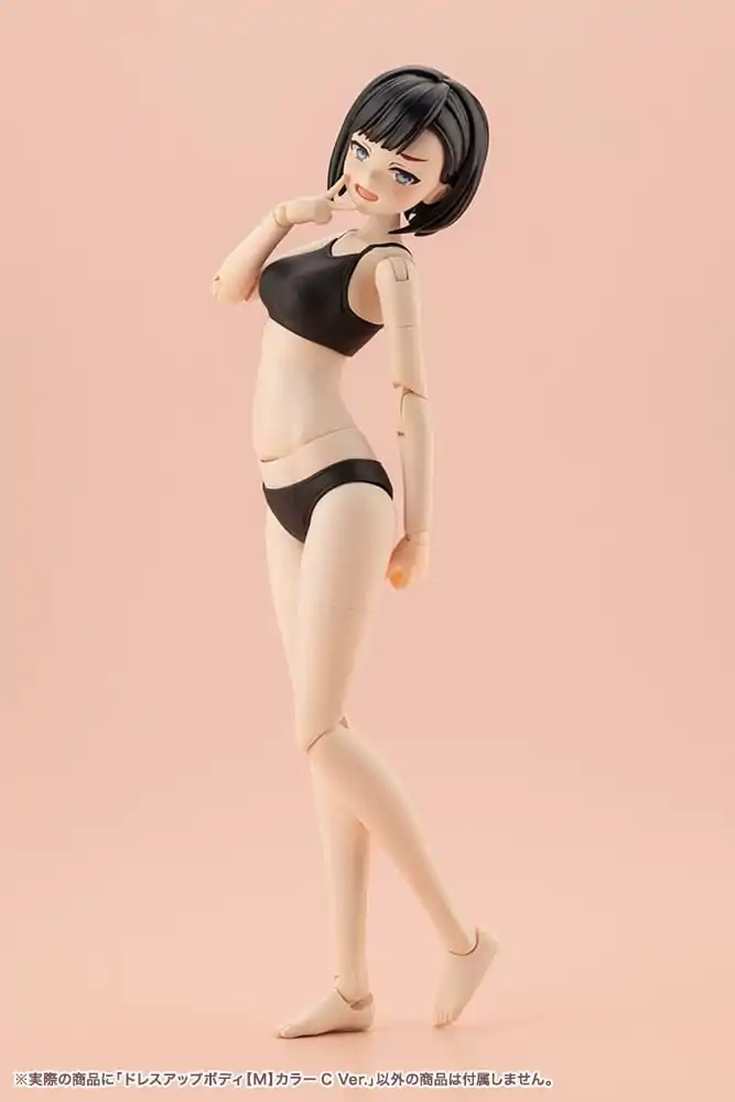 Sousai Shojo Teien Set de accesorii pentru figurine de acțiune Dress Up Body Color C Ver. M poza produsului