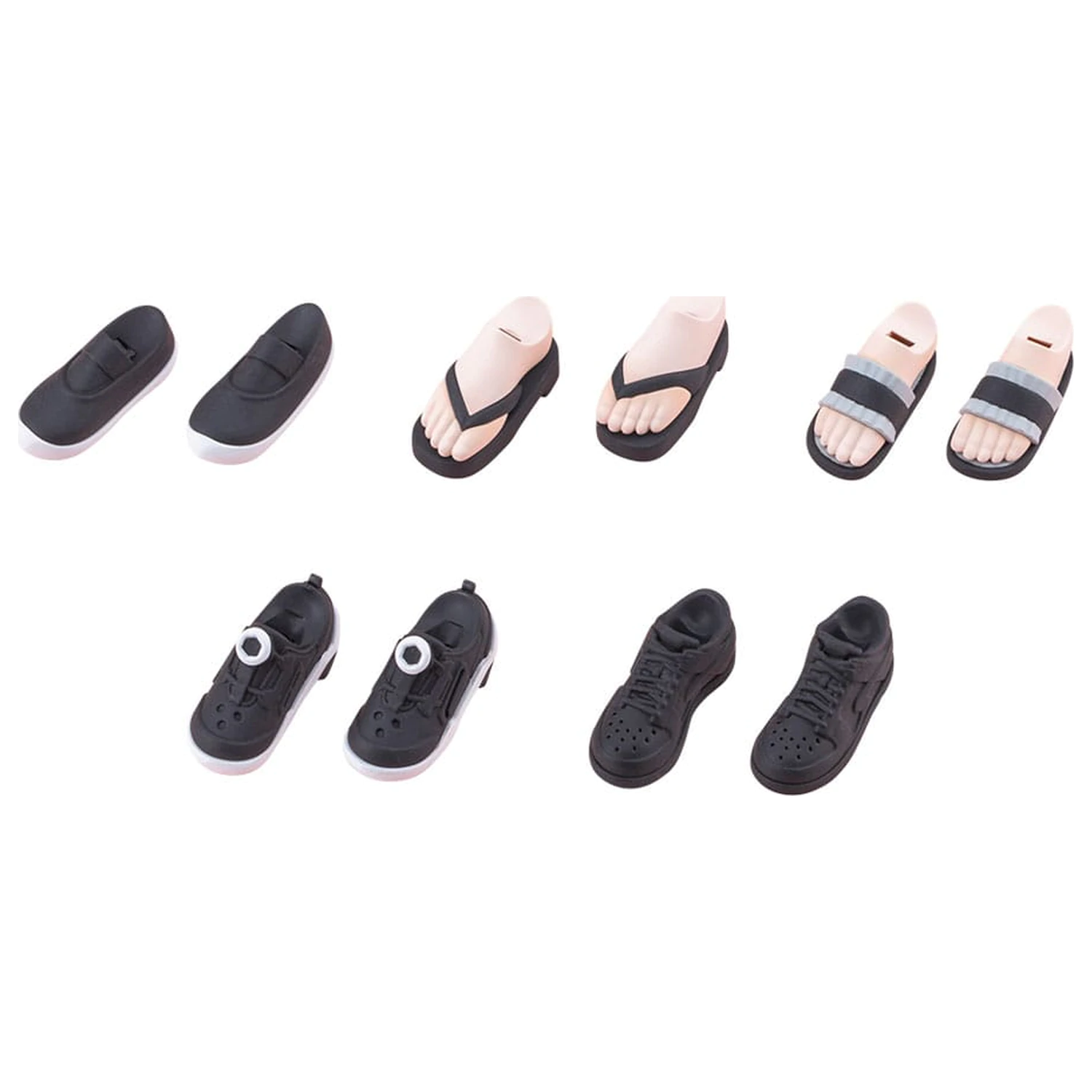 Sousai Shojo Teien Set de accesorii pentru figurine de actiune Dress Up Shoes Vol.1 Color C Ver. poza produsului