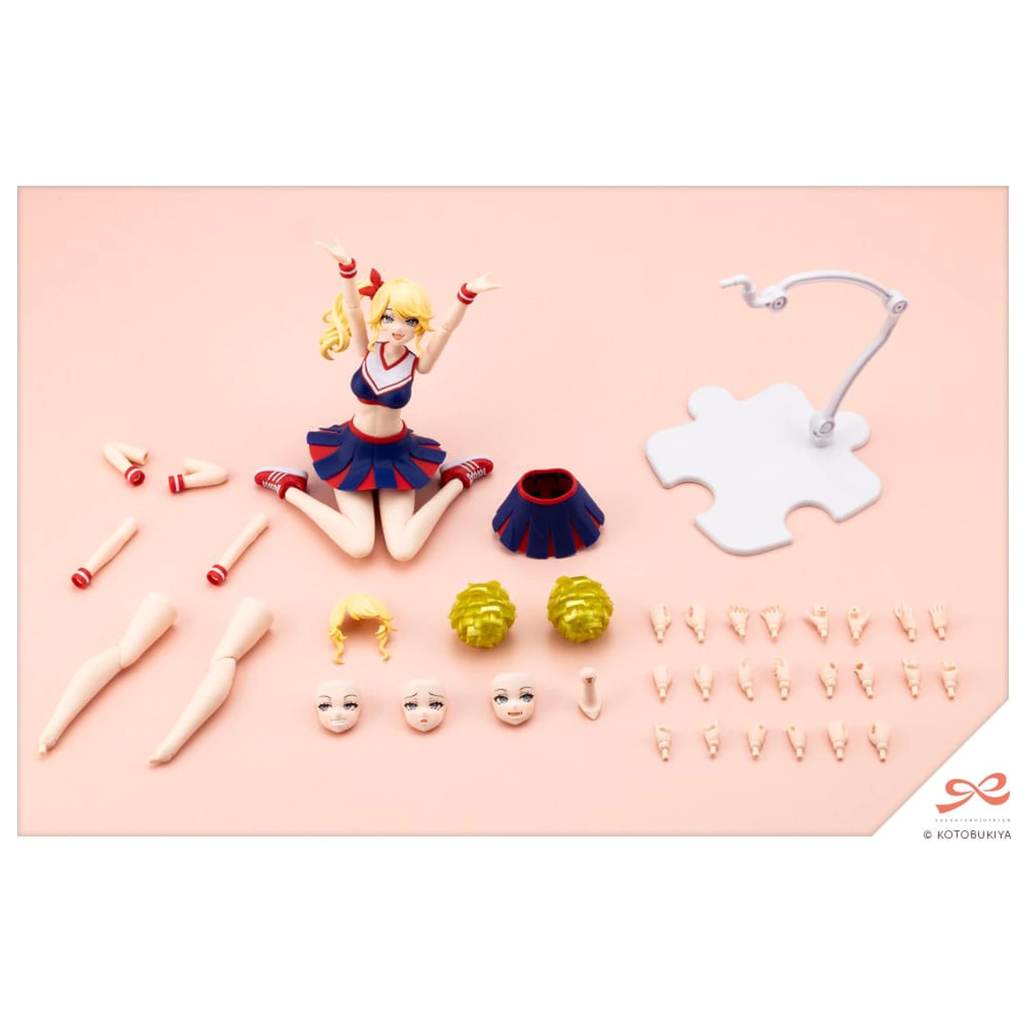 Sousai Shojo Teien Kit model din plastic 1/10 Seira Ichijo Cheerleading Costume Dreaming Style Vitamin Yell Ver. 16 cm poza produsului