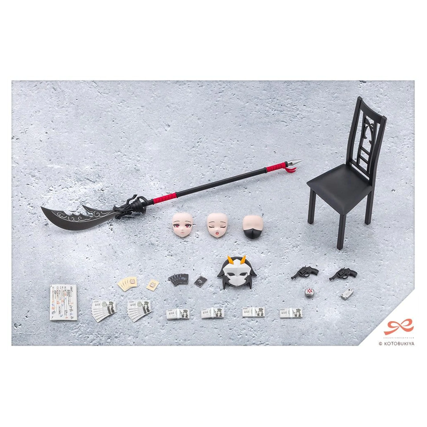 Sousaishojoteien Set accesorii model din plastic 1/10 After School Kuon's Actor Prop Set 2 21 cm poza produsului