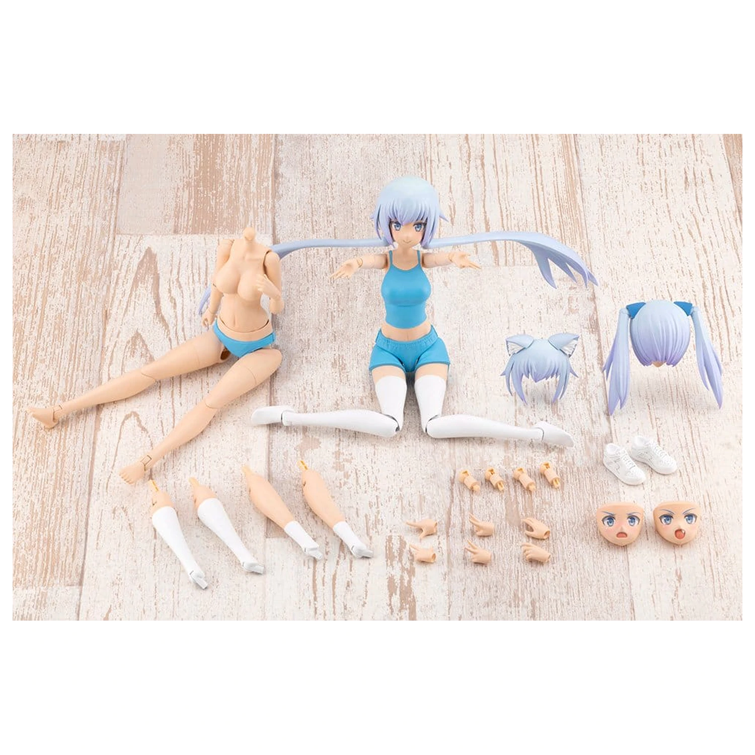 Sousaishojoteien Plastic Model Kit Grand Scale Dress Up Body M with Stylet 25 cm poza produsului
