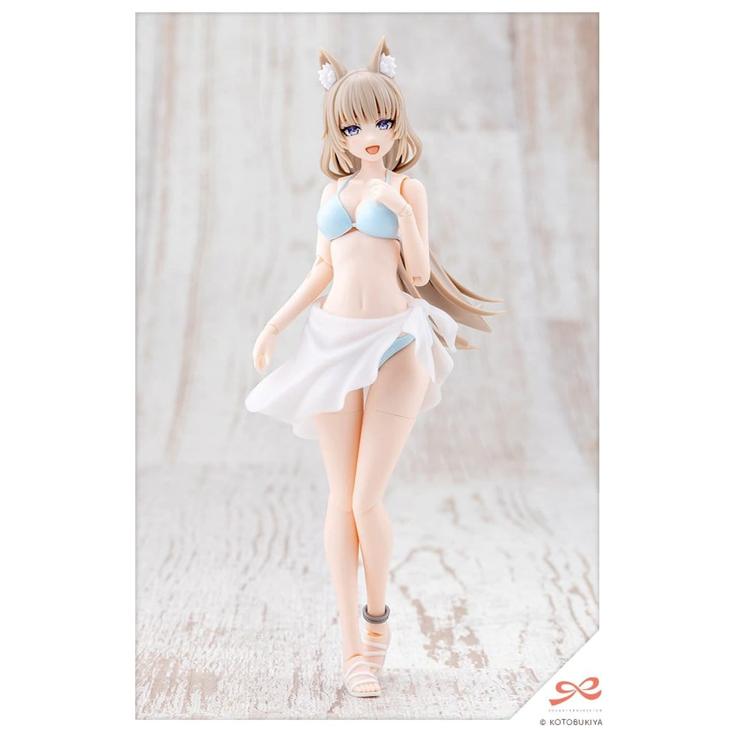 Sousaishojoteien Model din Plastic 1/10 Emulator Urechi de Animal Stil Înot 17 cm poza produsului