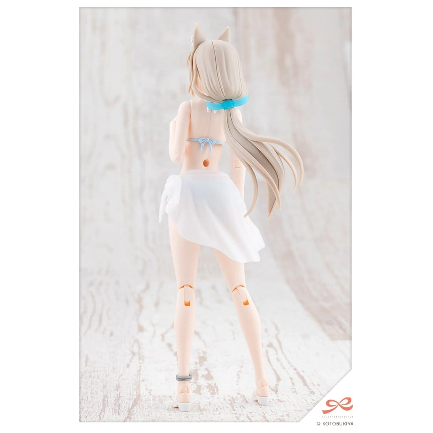 Sousaishojoteien Model din Plastic 1/10 Emulator Urechi de Animal Stil Înot 17 cm poza produsului