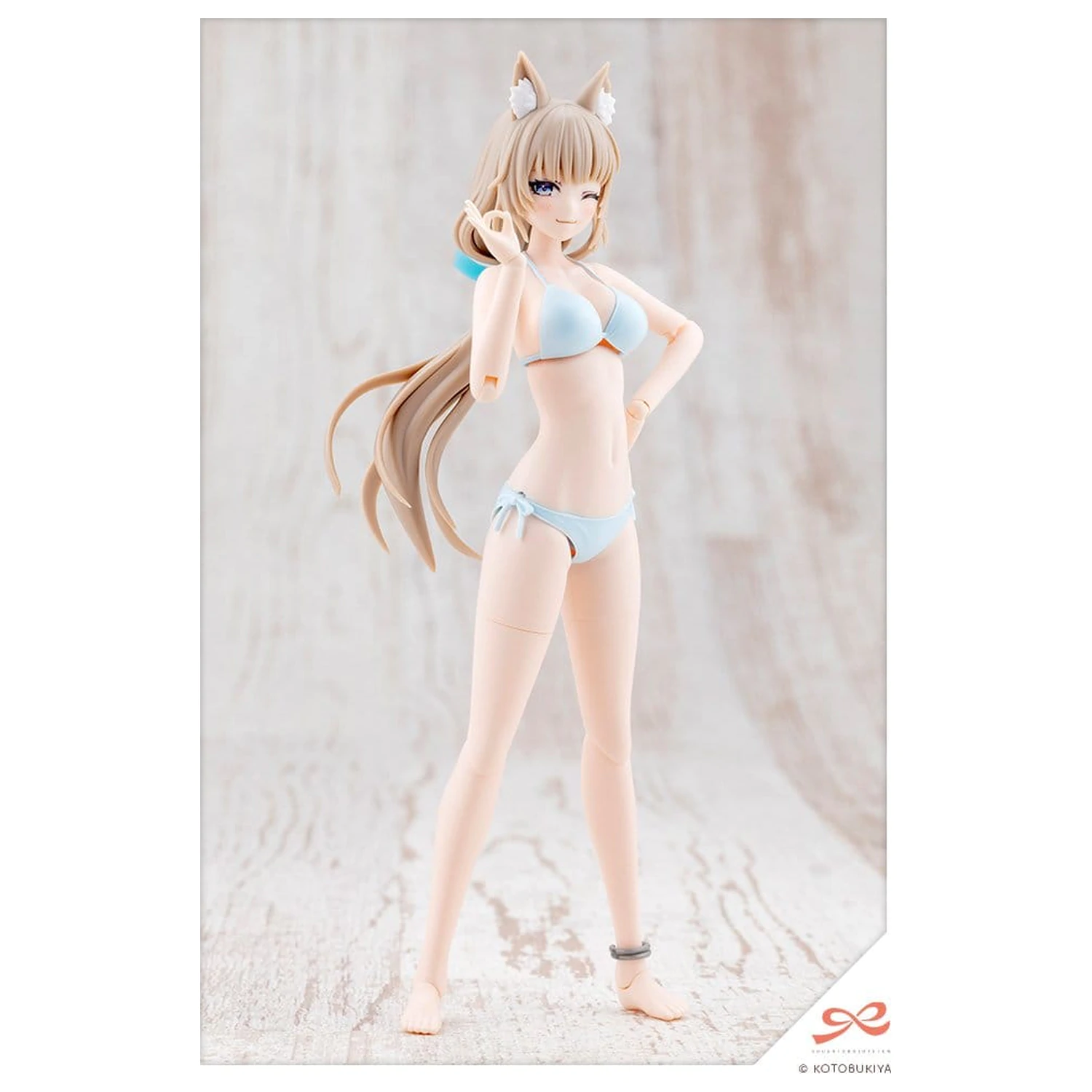 Sousaishojoteien Model din Plastic 1/10 Emulator Urechi de Animal Stil Înot 17 cm poza produsului