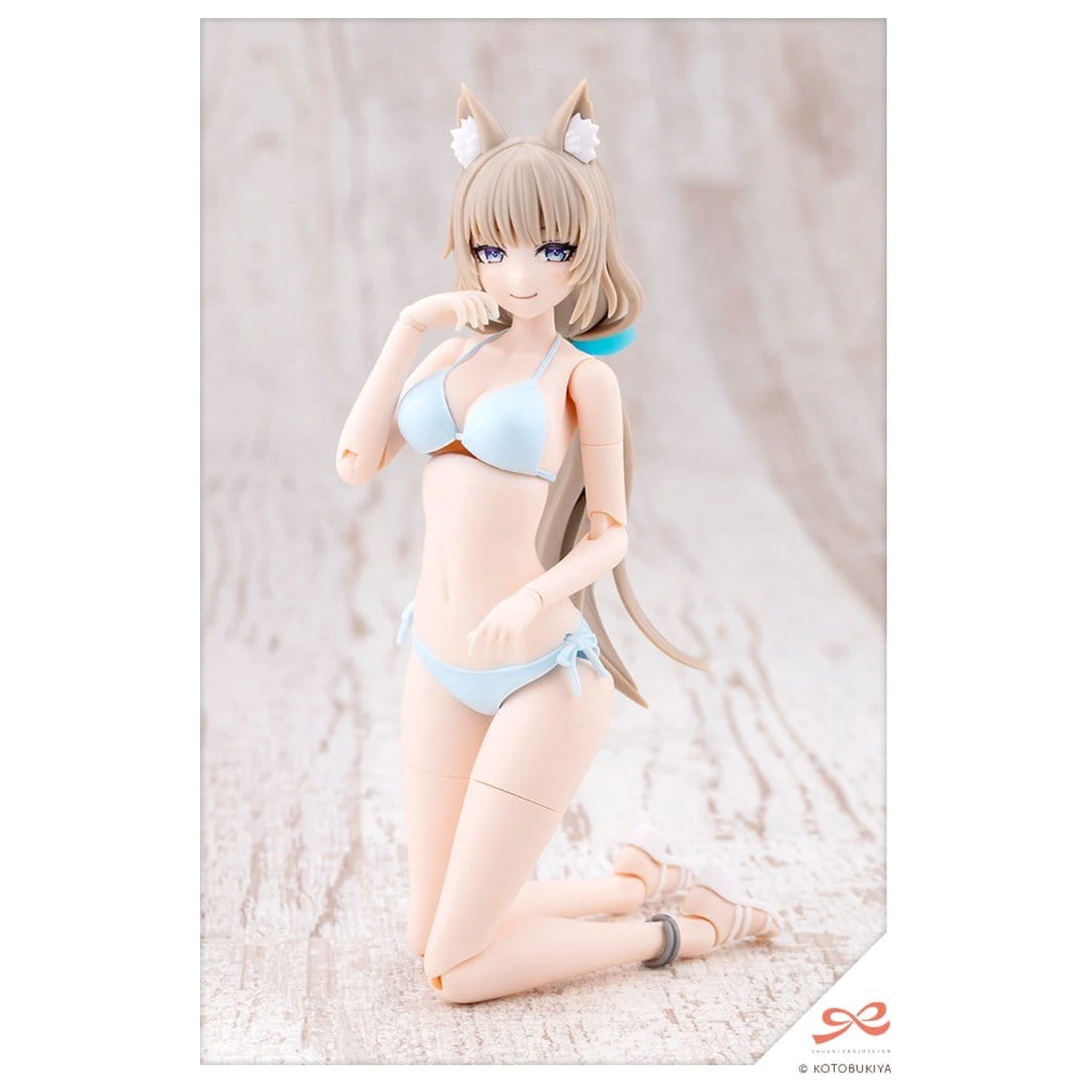 Sousaishojoteien Model din Plastic 1/10 Emulator Urechi de Animal Stil Înot 17 cm poza produsului