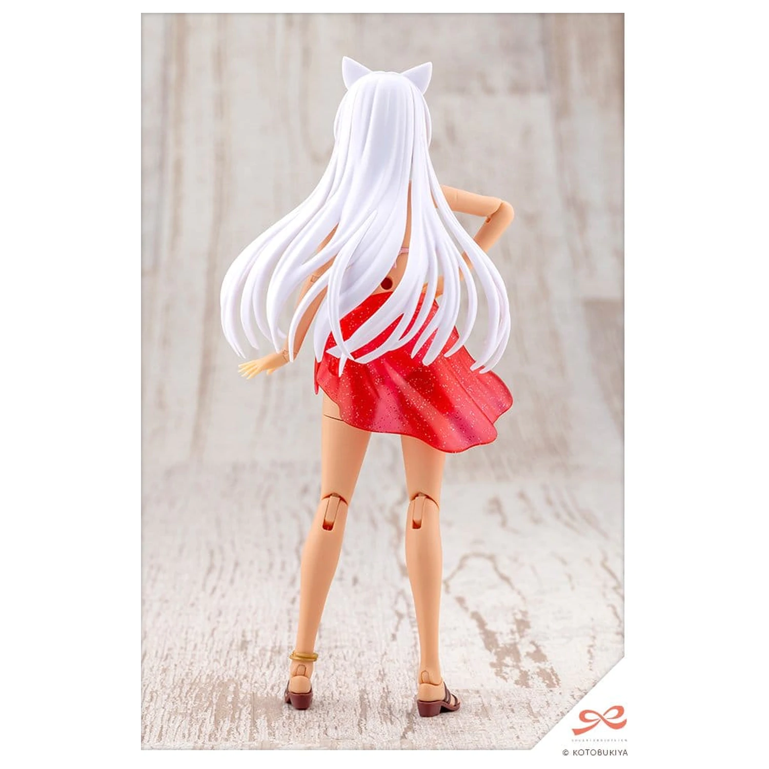 Sousaishojoteien Model din Plastic 1/10 Animal Ears Emulator Swim Style Dreaming Style Twilight Cat 17 cm poza produsului