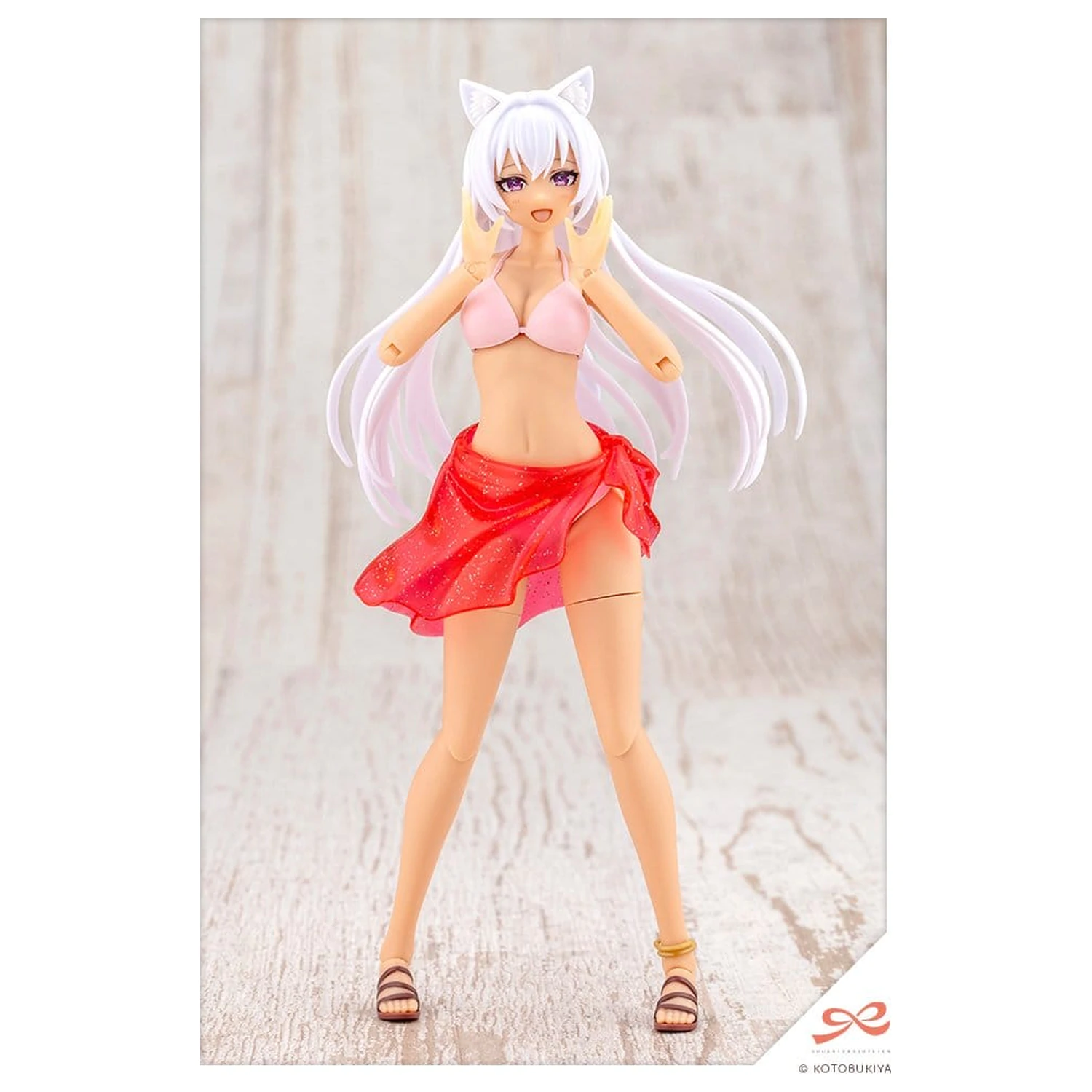 Sousaishojoteien Model din Plastic 1/10 Animal Ears Emulator Swim Style Dreaming Style Twilight Cat 17 cm poza produsului