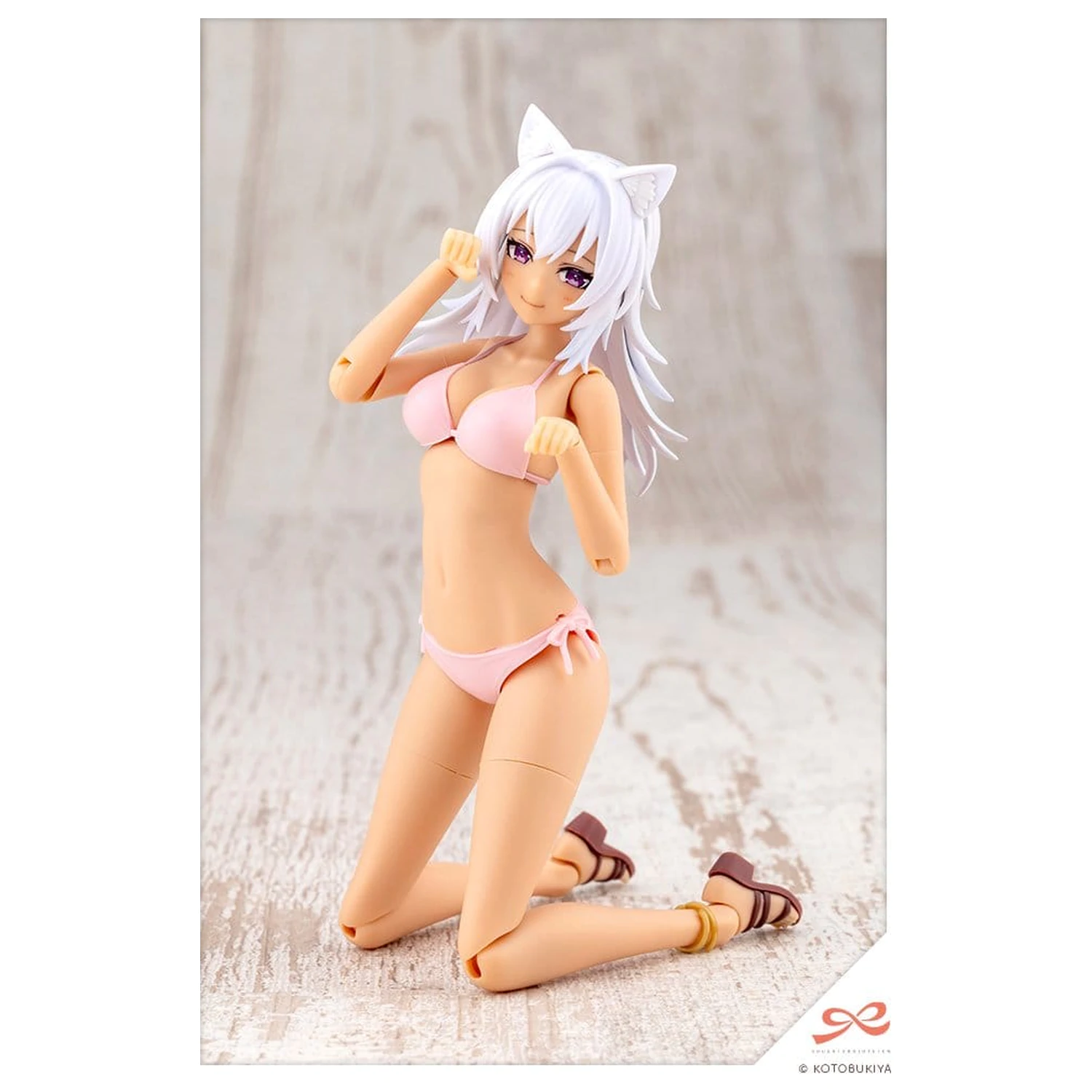 Sousaishojoteien Model din Plastic 1/10 Animal Ears Emulator Swim Style Dreaming Style Twilight Cat 17 cm poza produsului