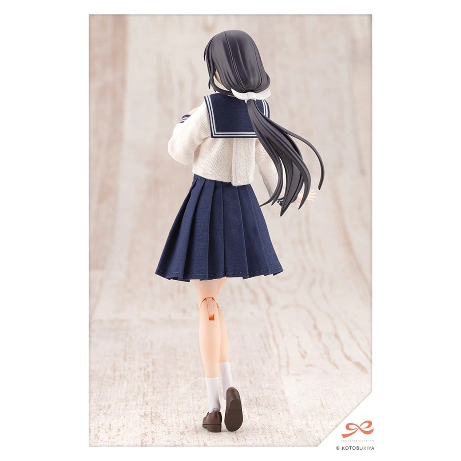 Sousaishojoteien Model de plastic 1/10 Kiru Pla Kuon Yakushiji Touou High School Uniform 16 cm poza produsului