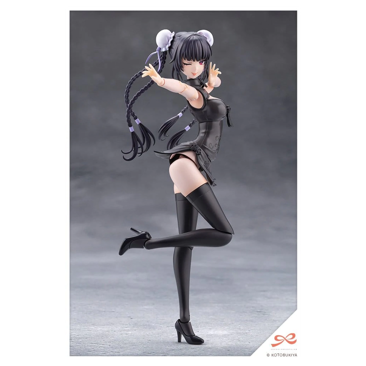 Sousaishojoteien Kit model din plastic 1/10 Kuon Yakushiji Qipao Costume 17 cm poza produsului