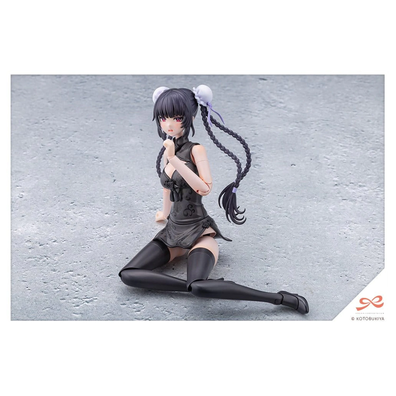 Sousaishojoteien Kit model din plastic 1/10 Kuon Yakushiji Qipao Costume 17 cm poza produsului