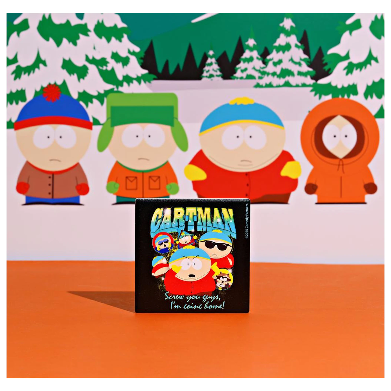 South Park Cartman suport de pahar patrat din ceramica poza produsului
