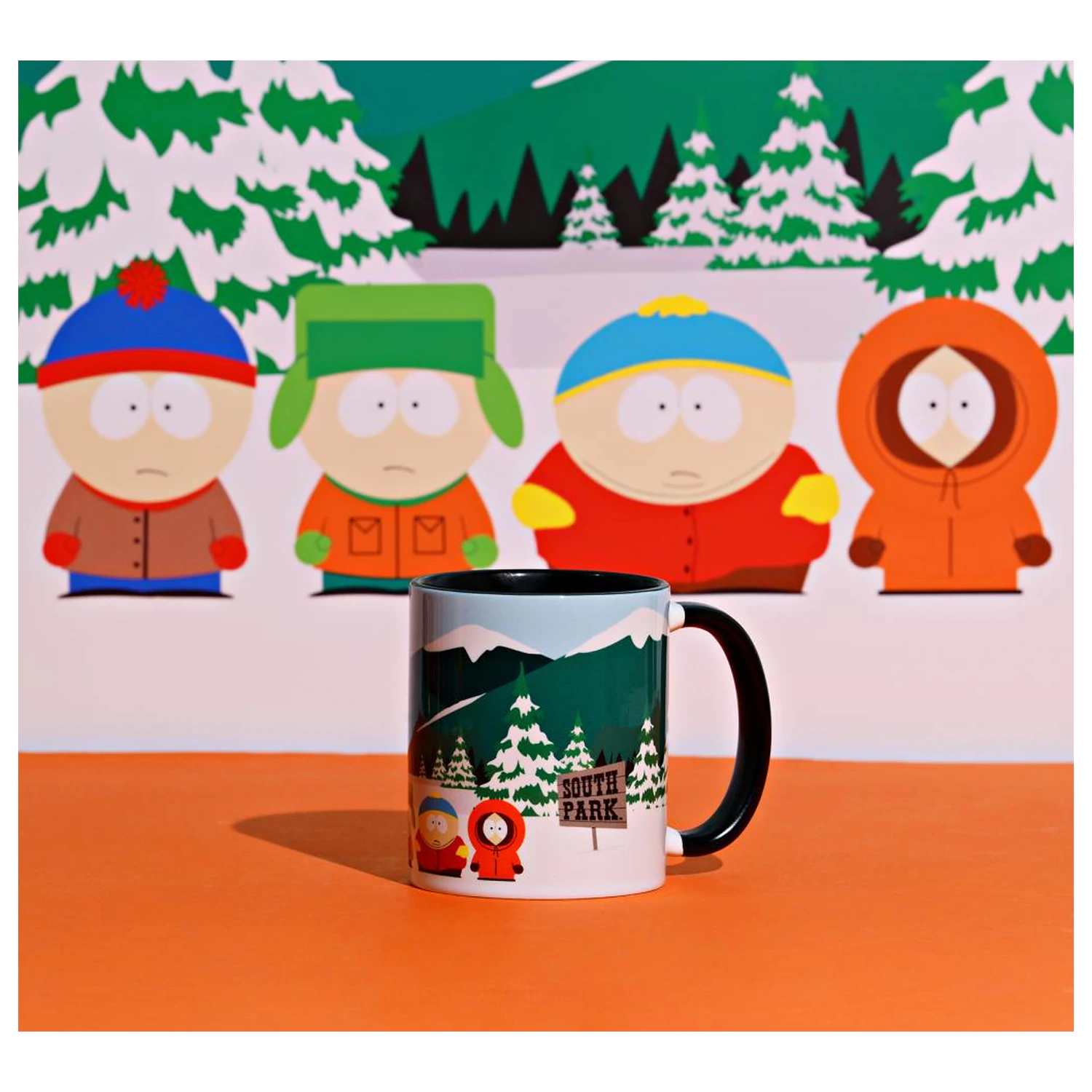 South Park Pădure Cană interioară colorată 325 ml poza produsului