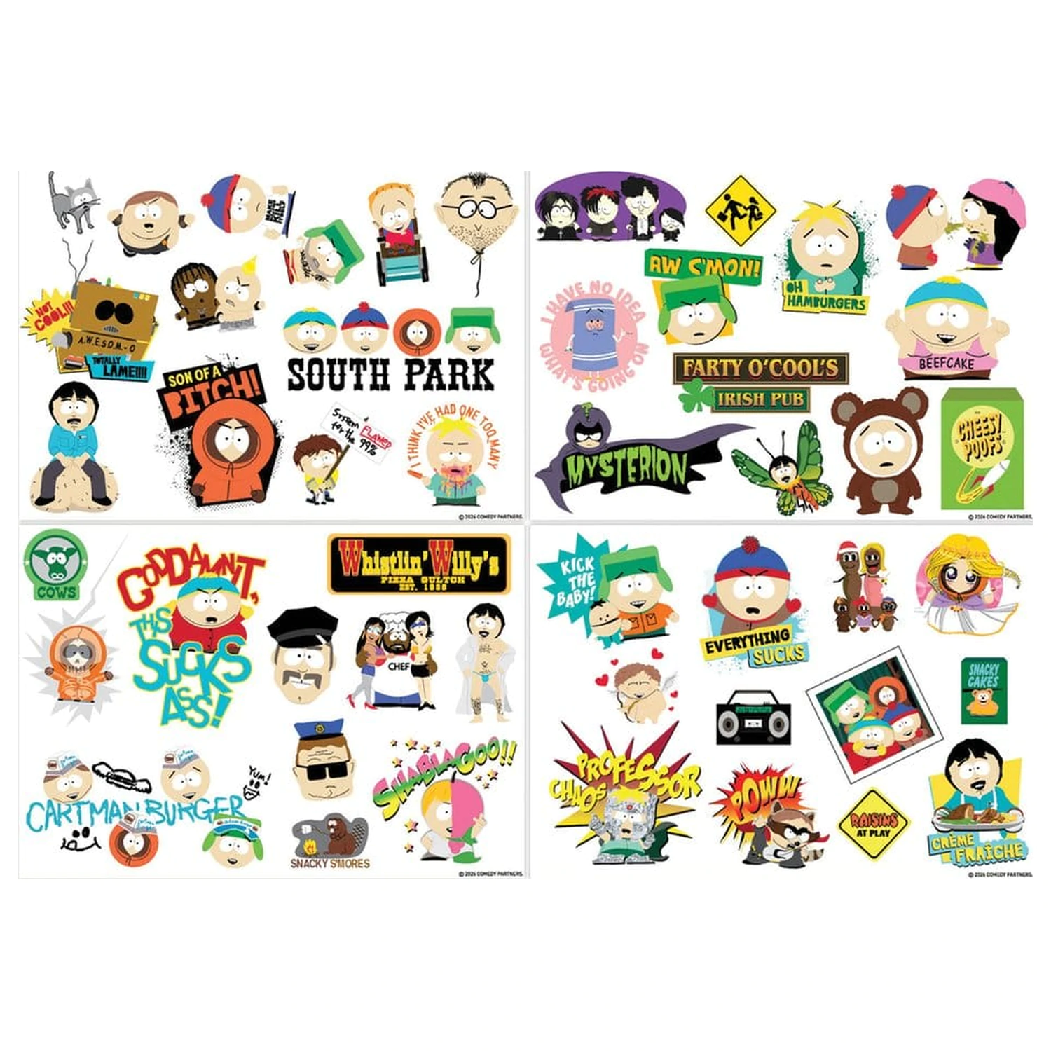 South Park Tech pachet de stickere poza produsului