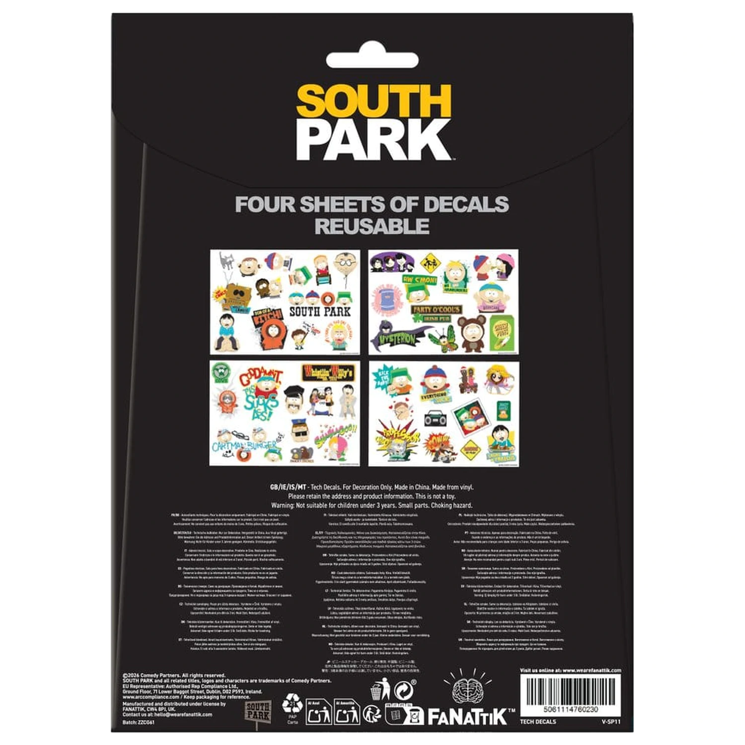 South Park Tech pachet de stickere poza produsului