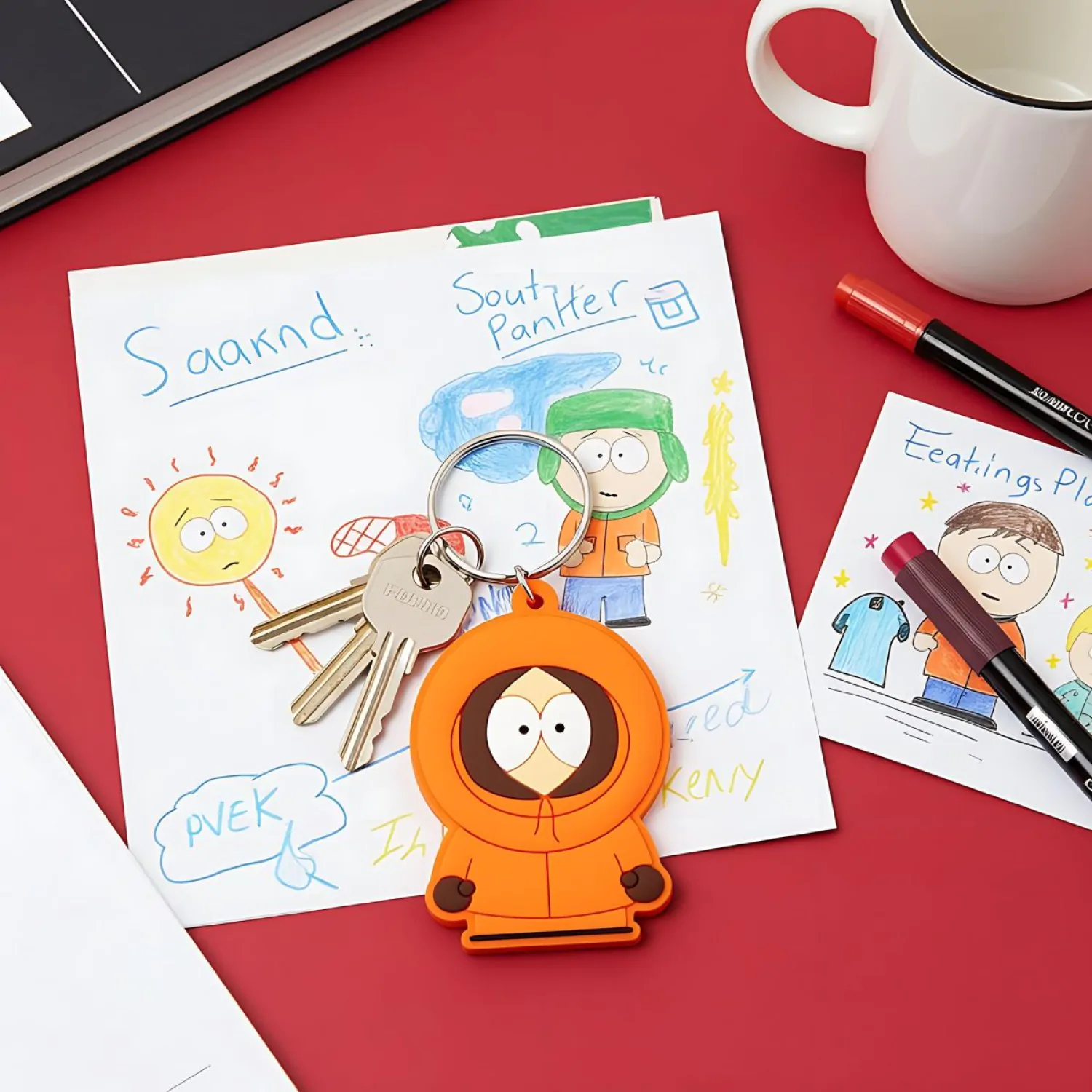 South Park breloc din PVC Kenny poza produsului