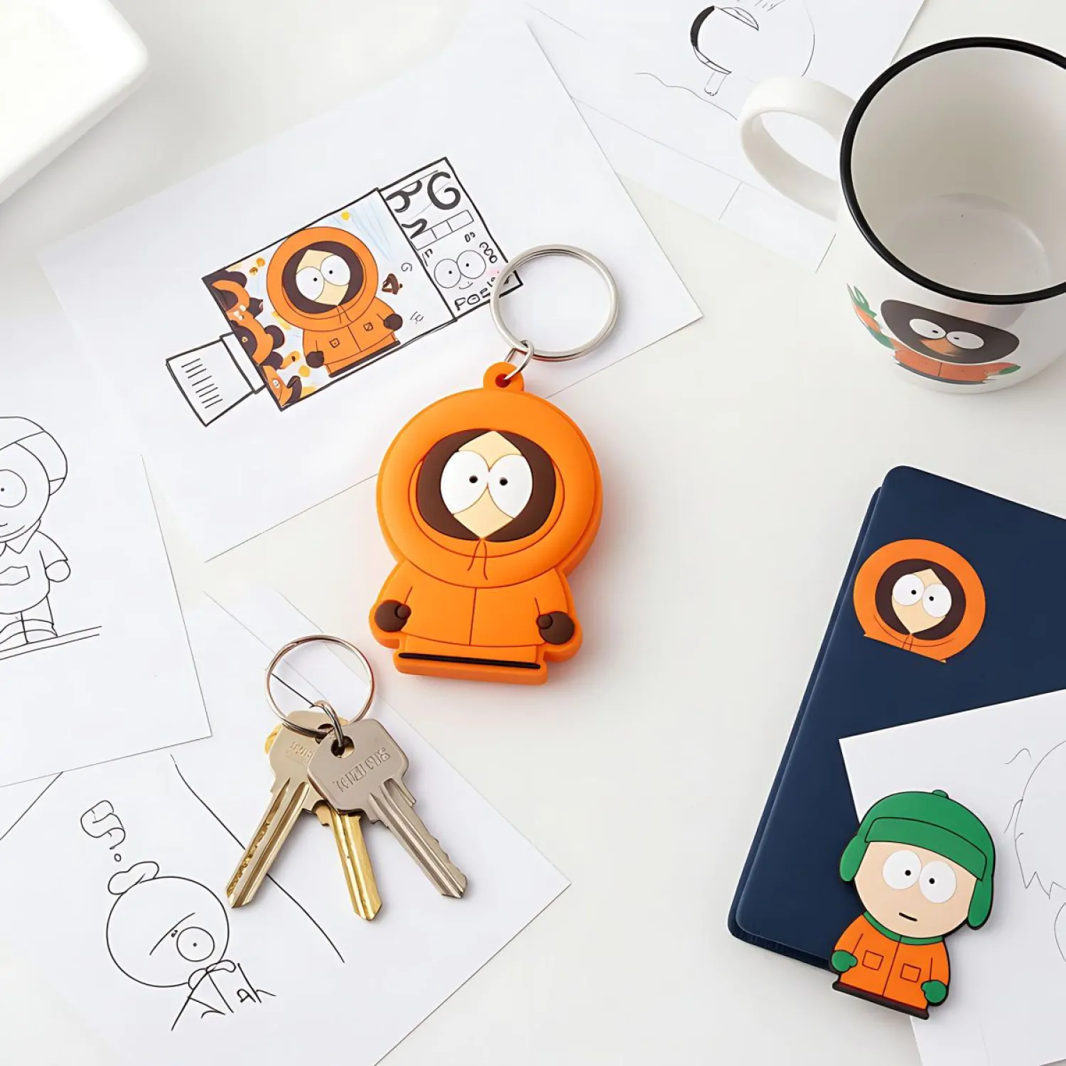 South Park breloc din PVC Kenny poza produsului