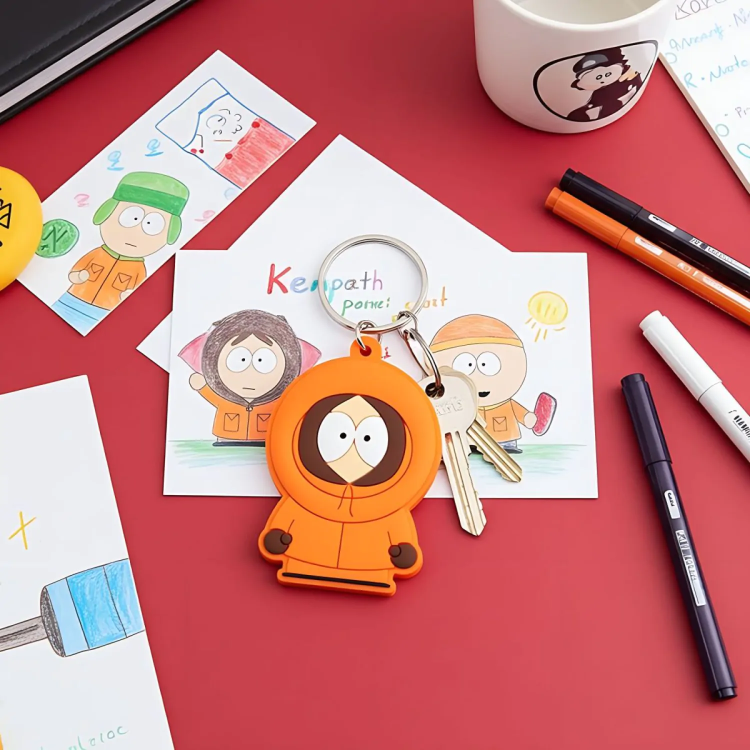 South Park breloc din PVC Kenny poza produsului