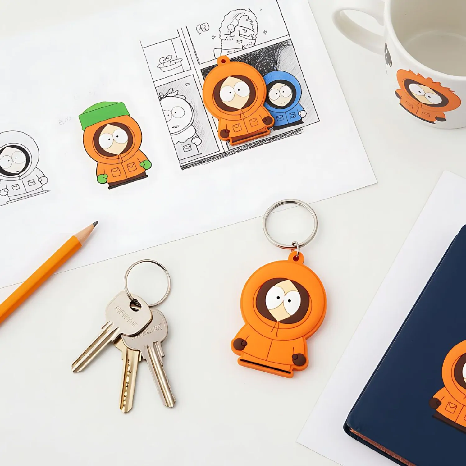 South Park breloc din PVC Kenny poza produsului