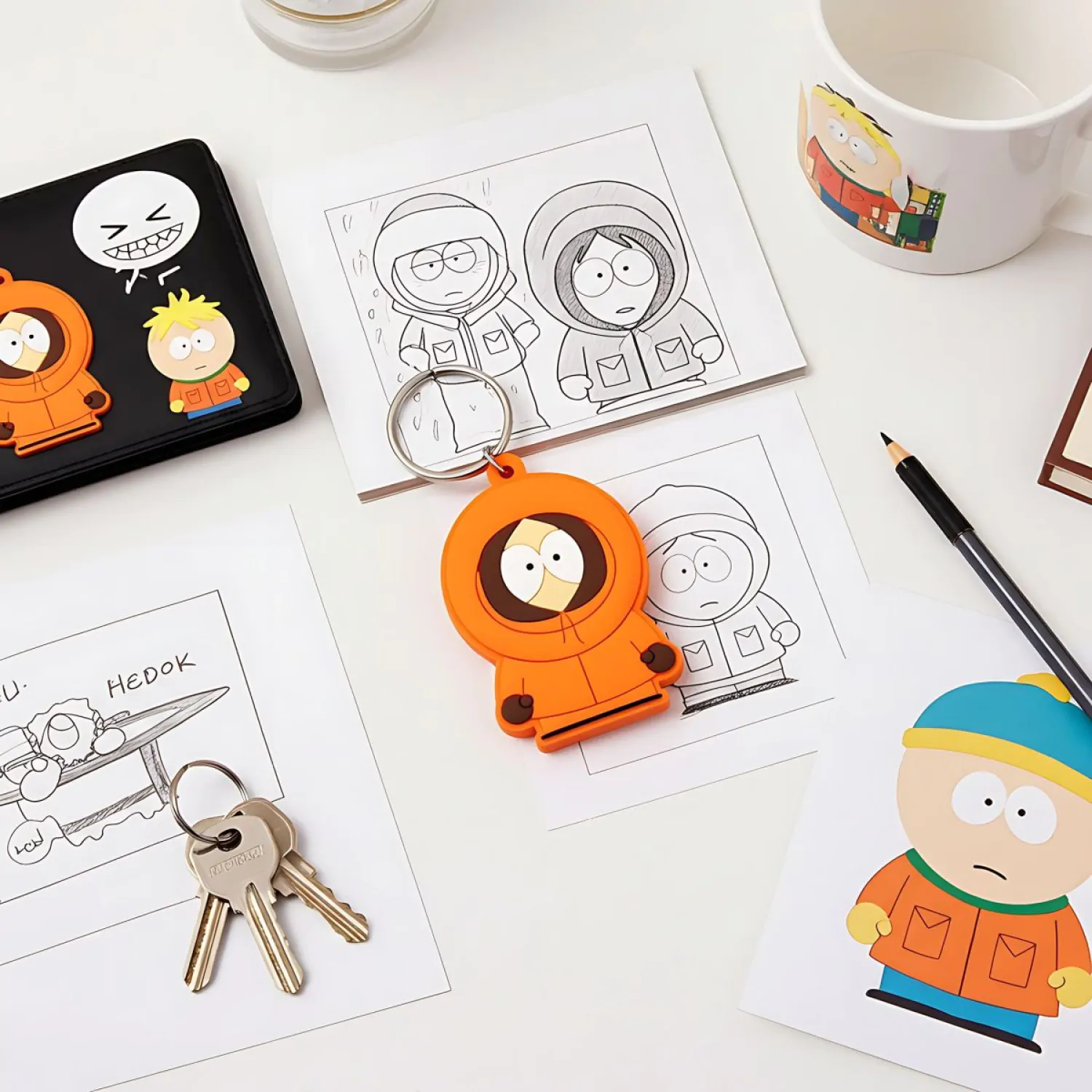 South Park breloc din PVC Kenny poza produsului