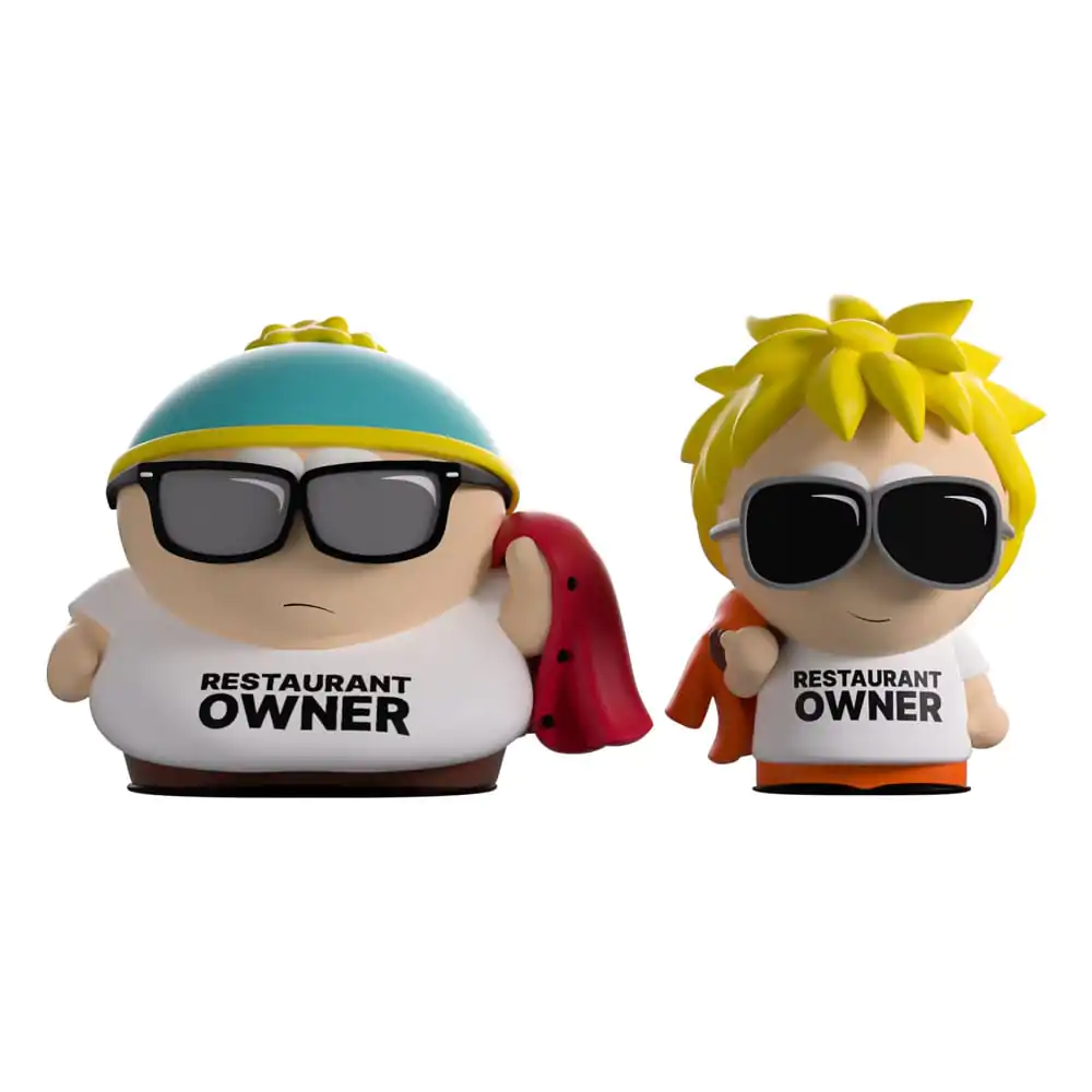 South Park Figurine Vinil Set de 2 Proprietari Restaurant 10 cm poza produsului