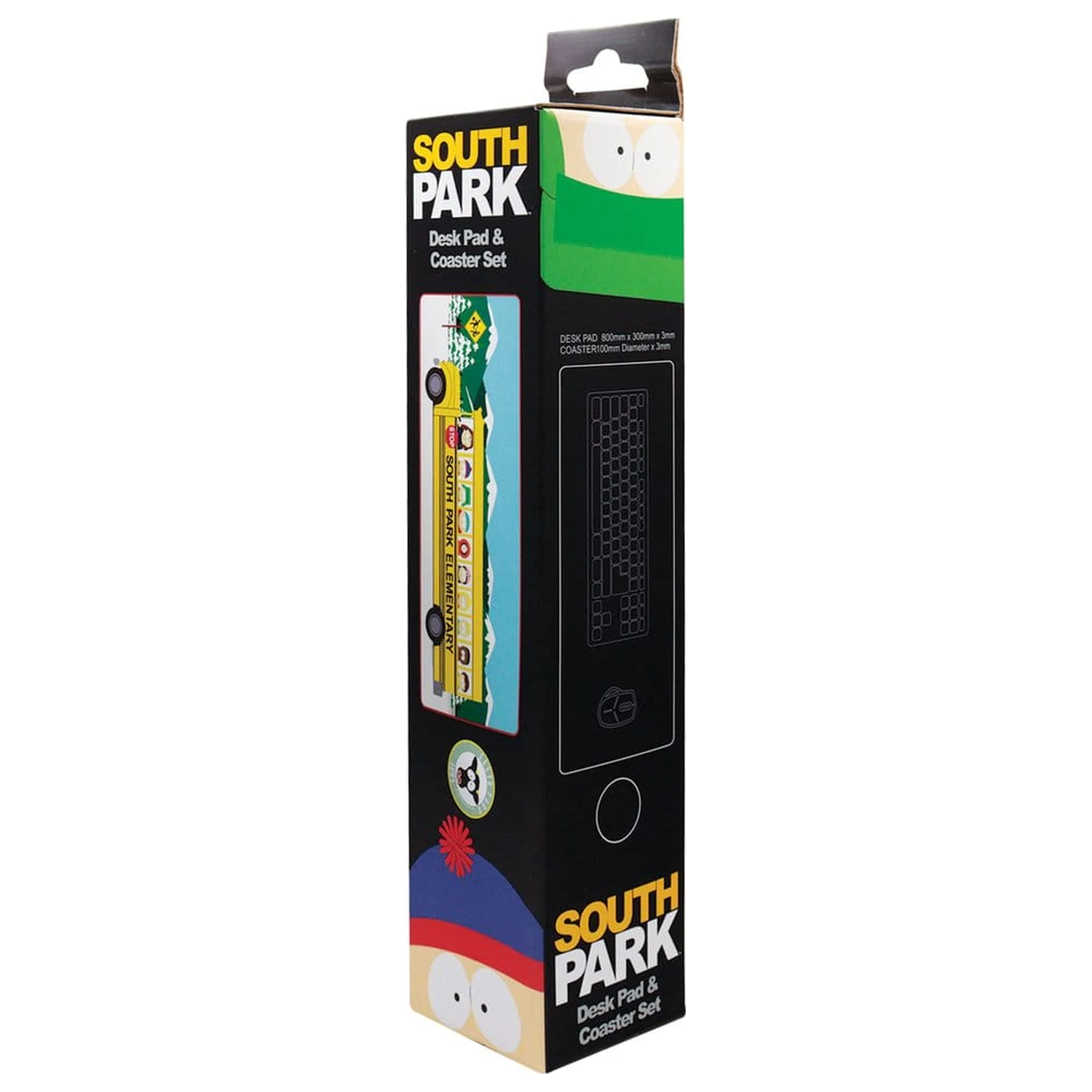 South Park Desk Pad & Coaster Set Elementary School Bus poza produsului