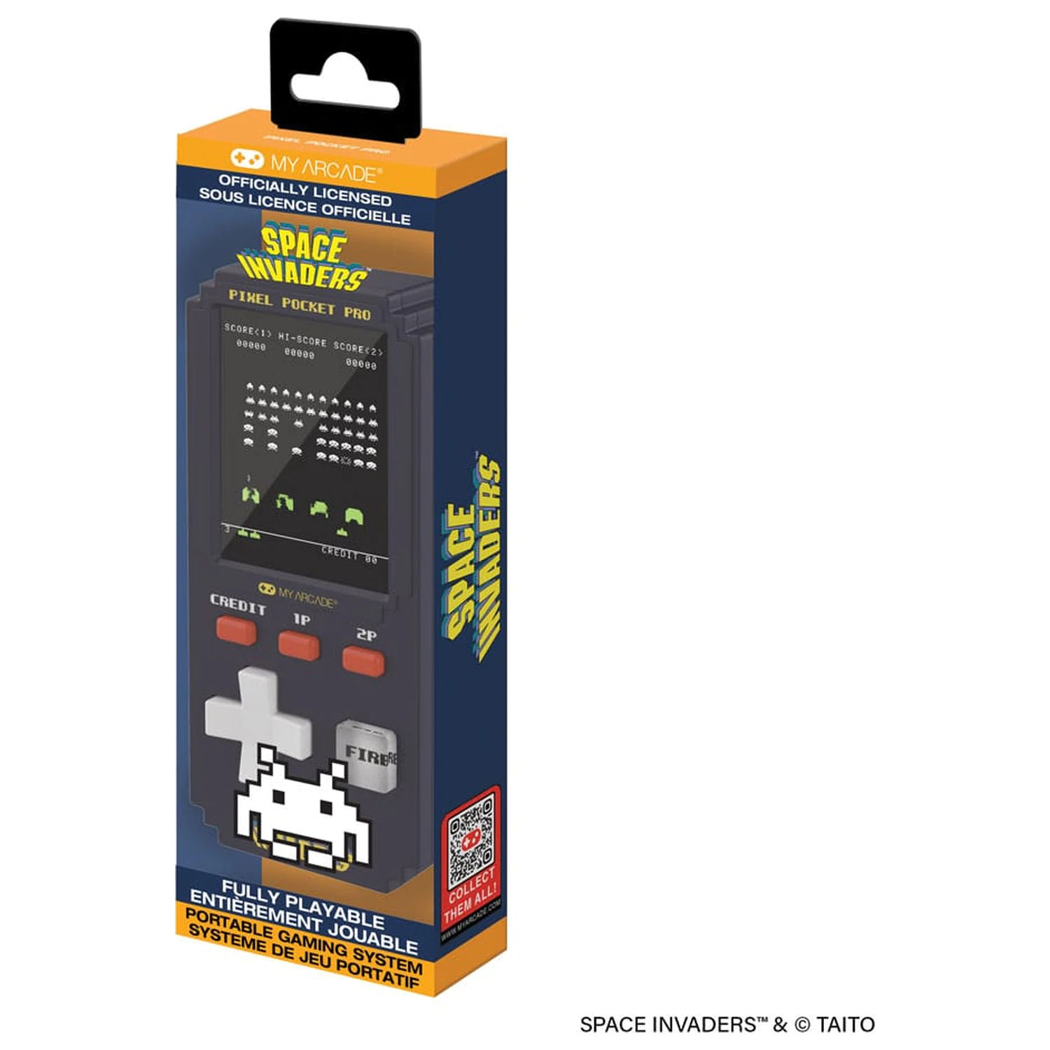 Sistem de jocuri portabil Space Invaders Portable Gaming System Pixel Pocket Pro poza produsului