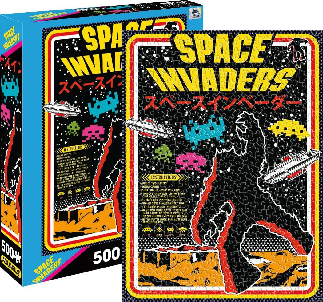 Space Invaders Puzzle (500 piese) poza produsului