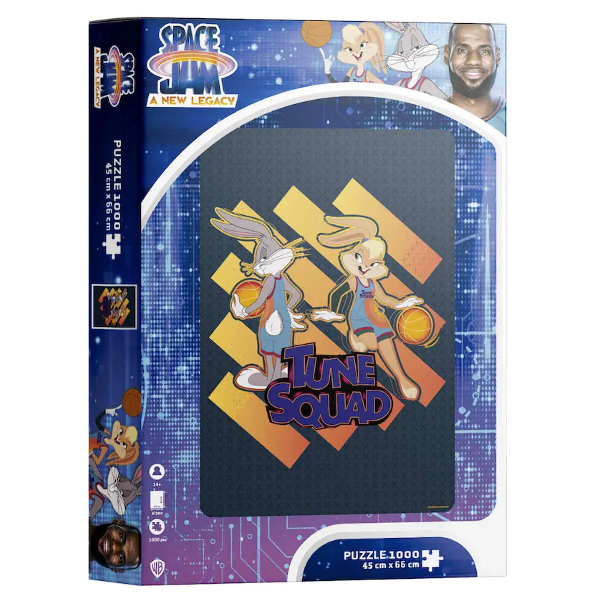Space Jam 2 Tune Squad Bugs and Lola puzzle 1000 piese poza produsului