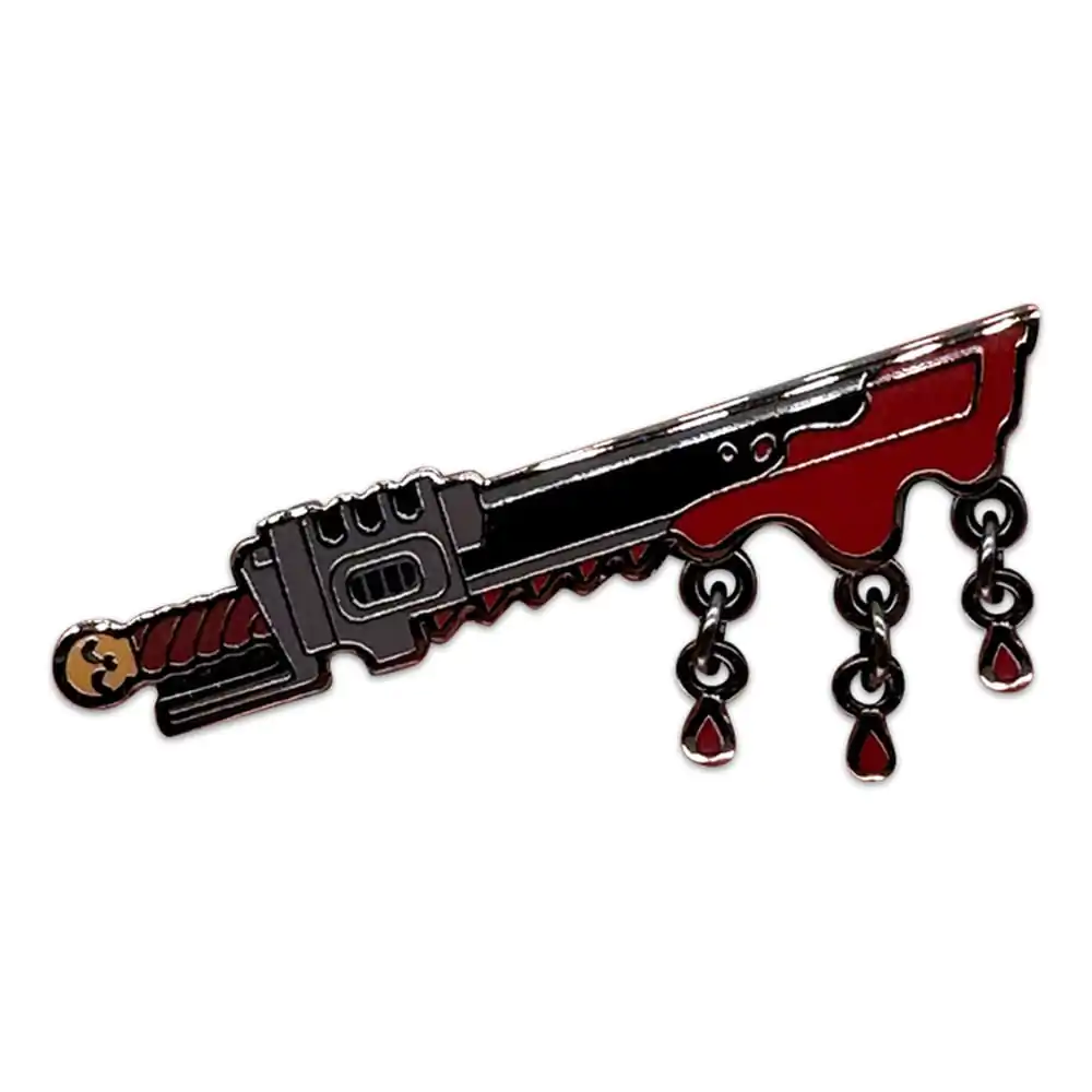 Space Marine 2 Pin Bricheta Chainsword 5 cm poza produsului