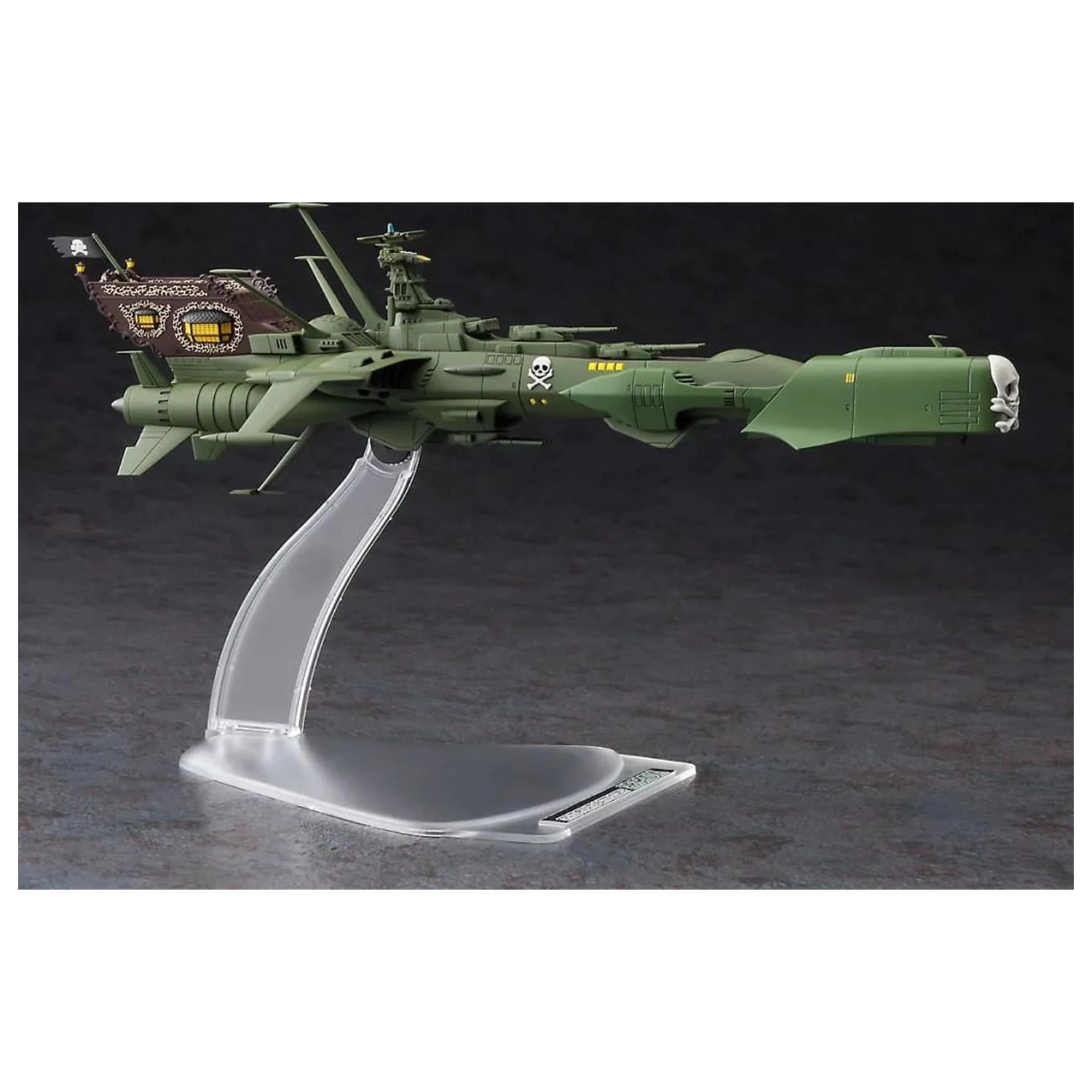 Kit model de asamblare nava de lupta Arcadia Space Pirate Captain Harlock 1/2500 poza produsului